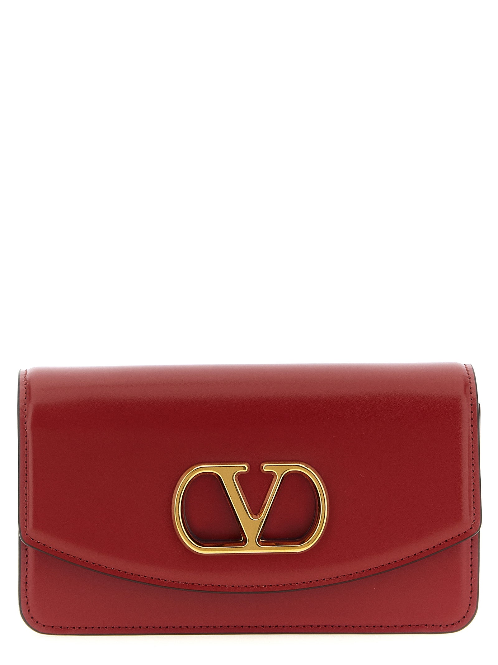 Valentino Garavani Multicolor Calfskin Clutch Bag Curated Luxury Accessories by Orvyn