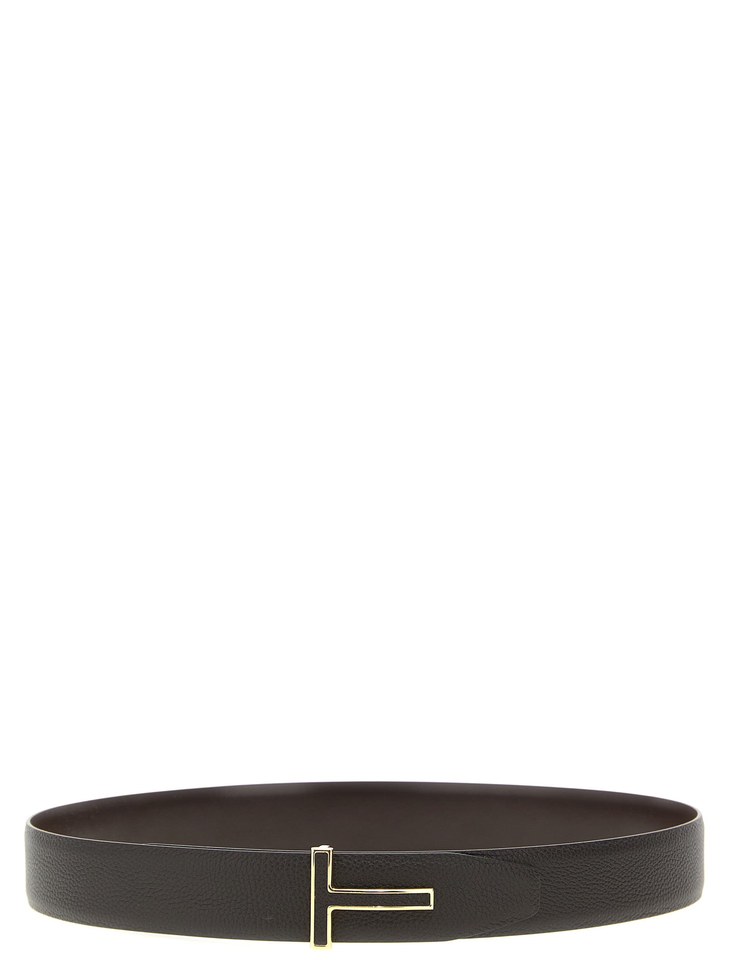 Tom Ford Brown Calfskin Belt Curated Luxury Accessories by Orvyn