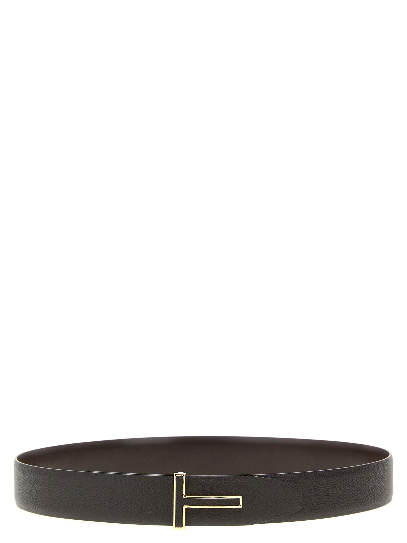 Tom Ford Brown Calfskin Belt Curated Luxury Accessories by Orvyn