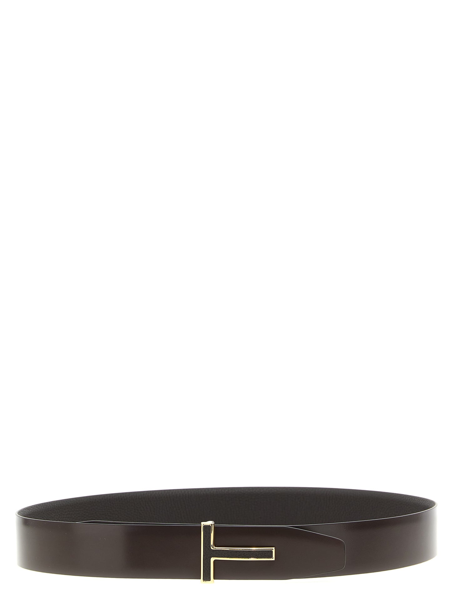 Tom Ford Brown Calfskin Belt Curated Luxury Accessories by Orvyn