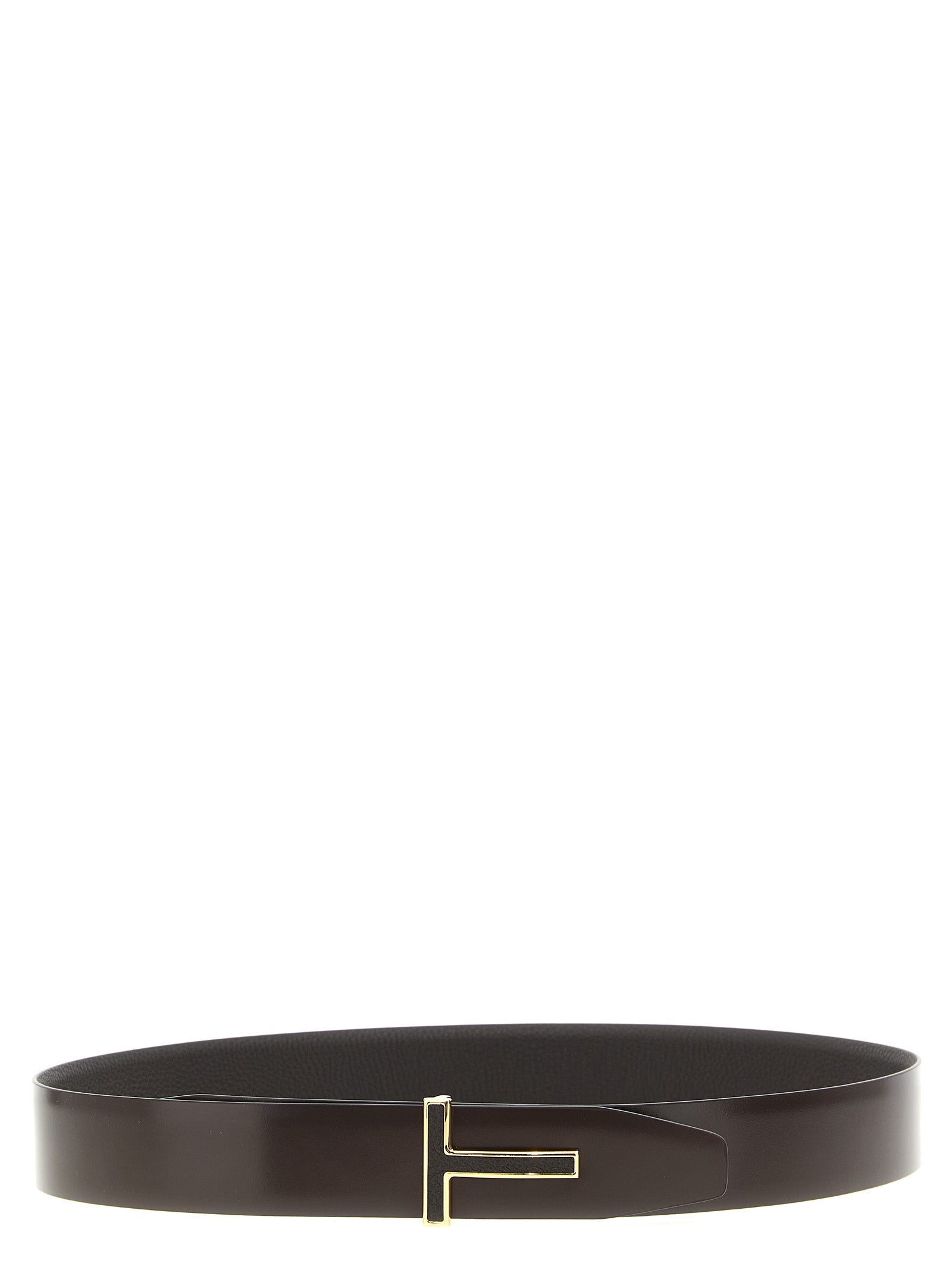 Tom Ford Brown Calfskin Belt Curated Luxury Accessories by Orvyn