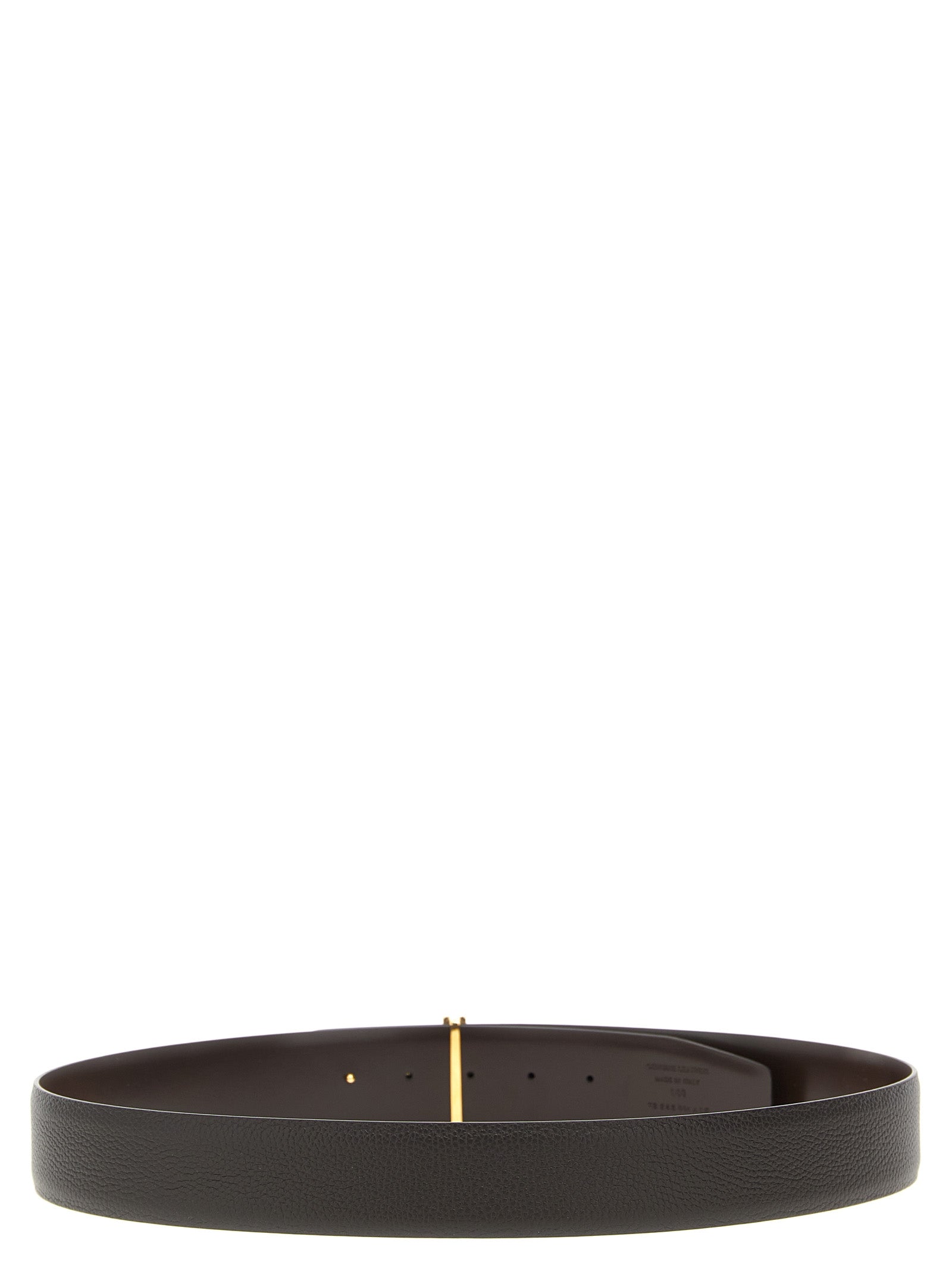 Tom Ford Brown Calfskin Belt Curated Luxury Accessories by Orvyn
