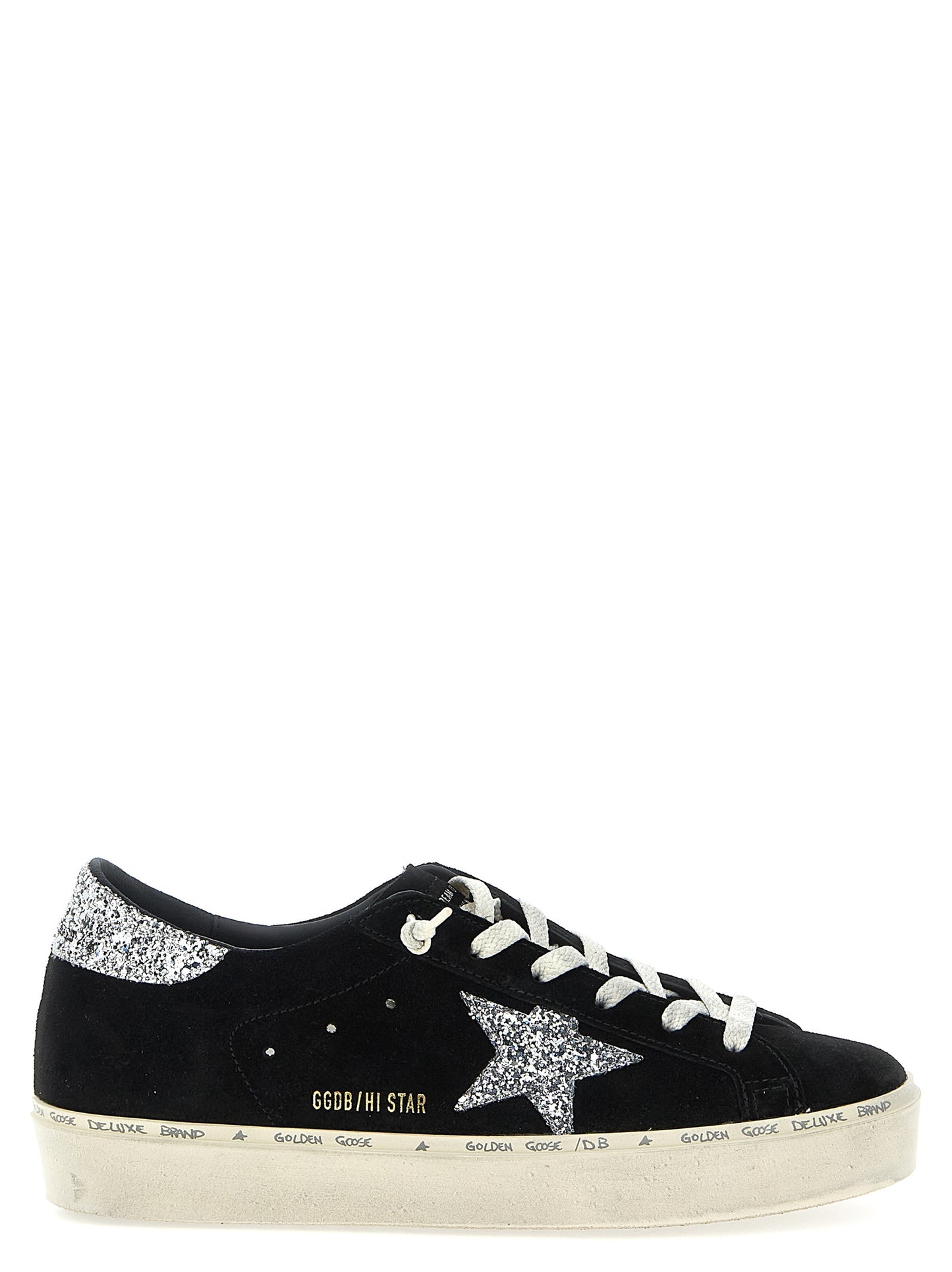 Golden Goose Black Leather Low Top Sneakers Curated Luxury Accessories by Orvyn