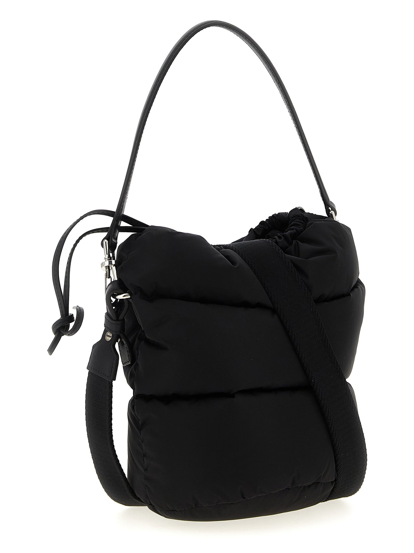 Moncler Black Polyamide Handbag Curated Luxury Accessories by Orvyn