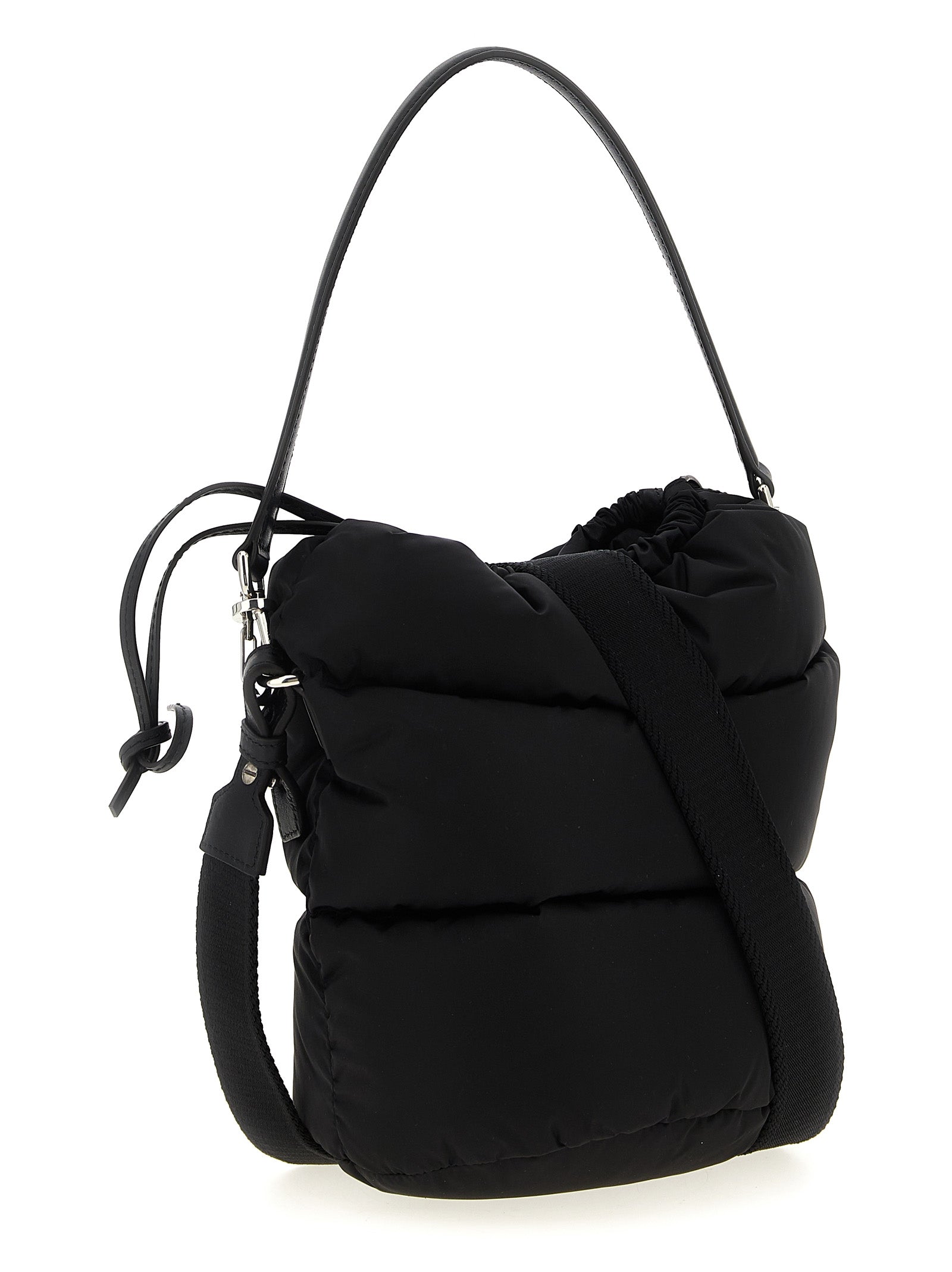 Moncler Black Polyamide Handbag Curated Luxury Accessories by Orvyn