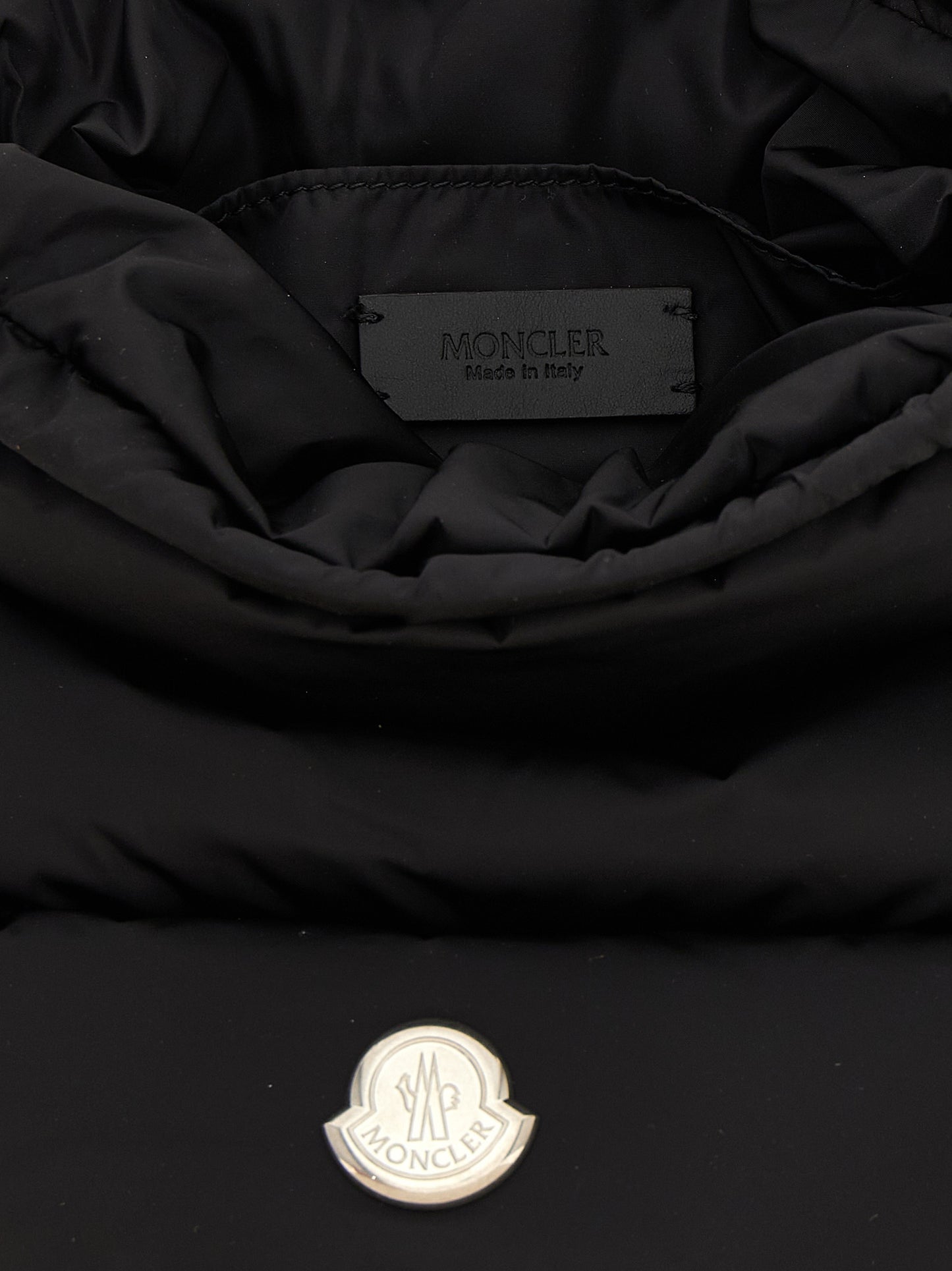 Moncler Black Polyamide Handbag Curated Luxury Accessories by Orvyn