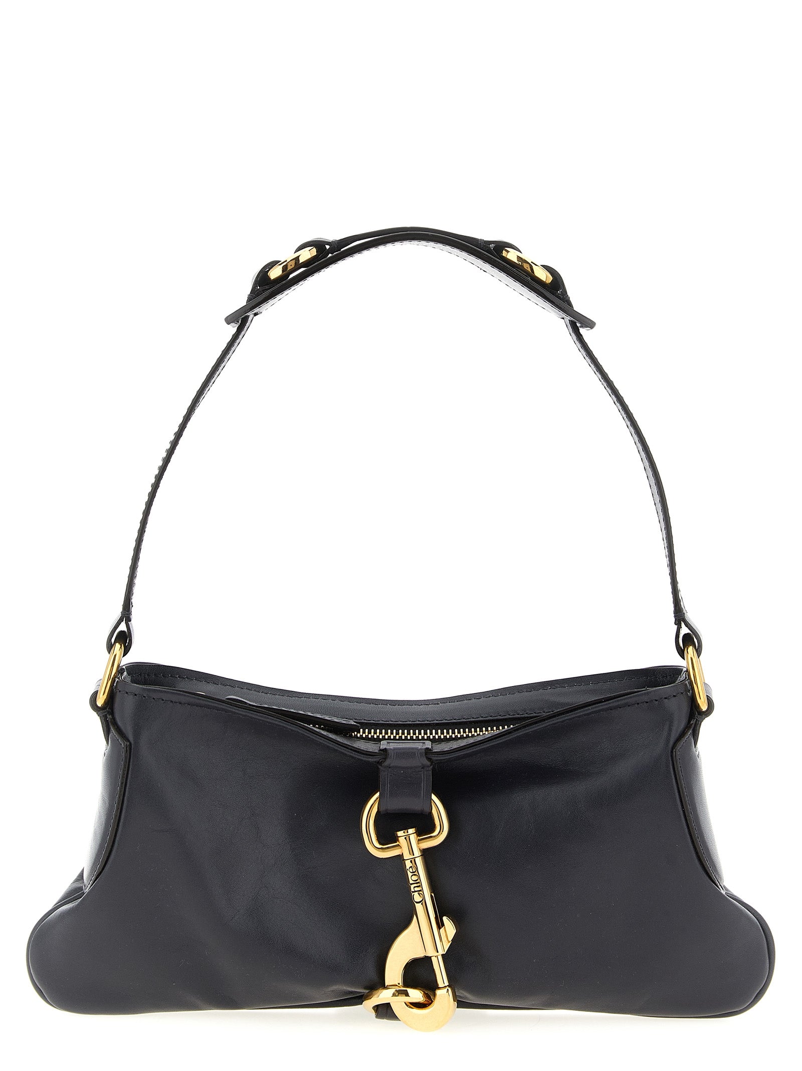 Chloé Black Cowhide Shoulder Bag Curated Luxury Accessories by Orvyn