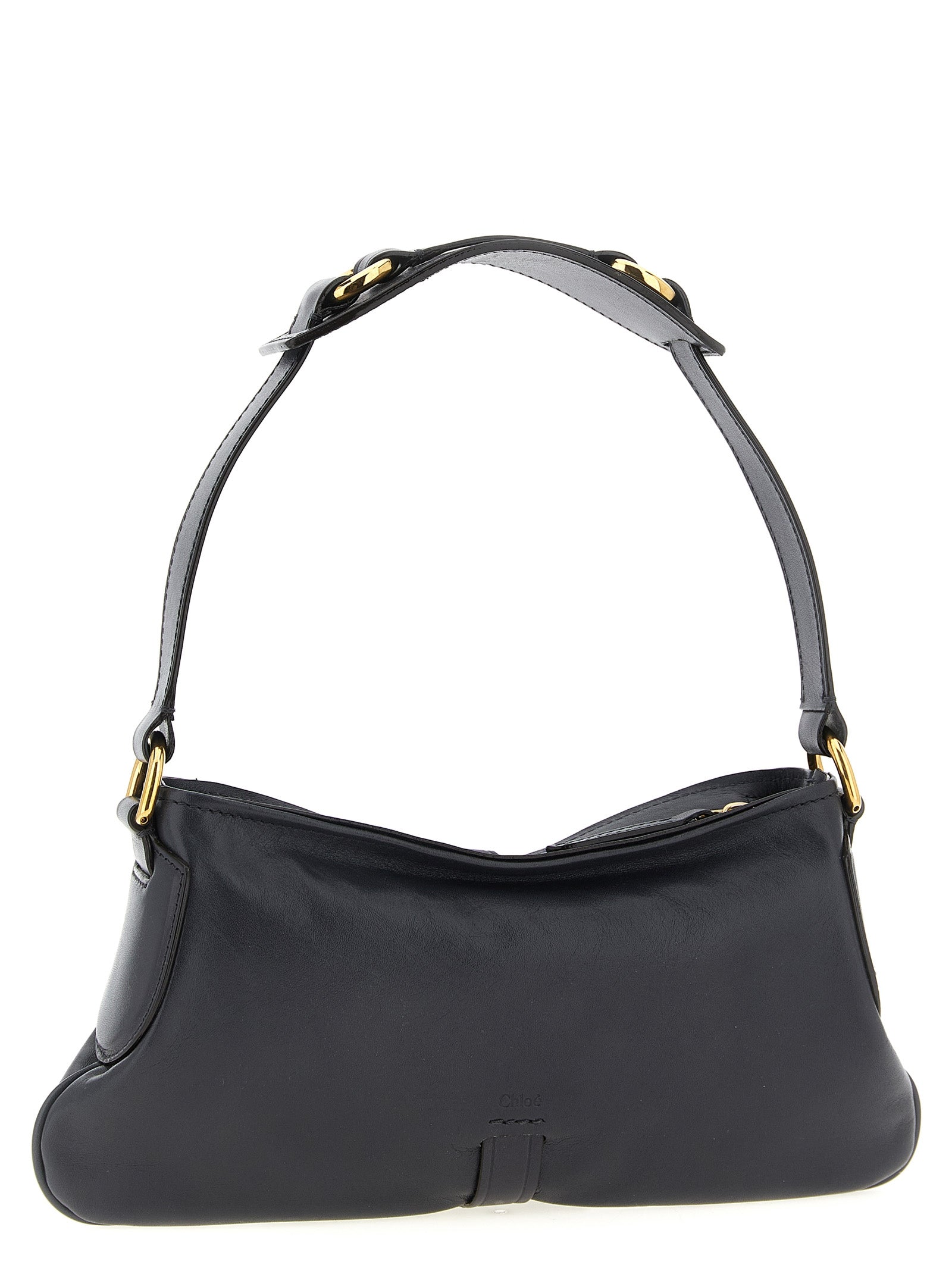 Chloé Black Cowhide Shoulder Bag Curated Luxury Accessories by Orvyn