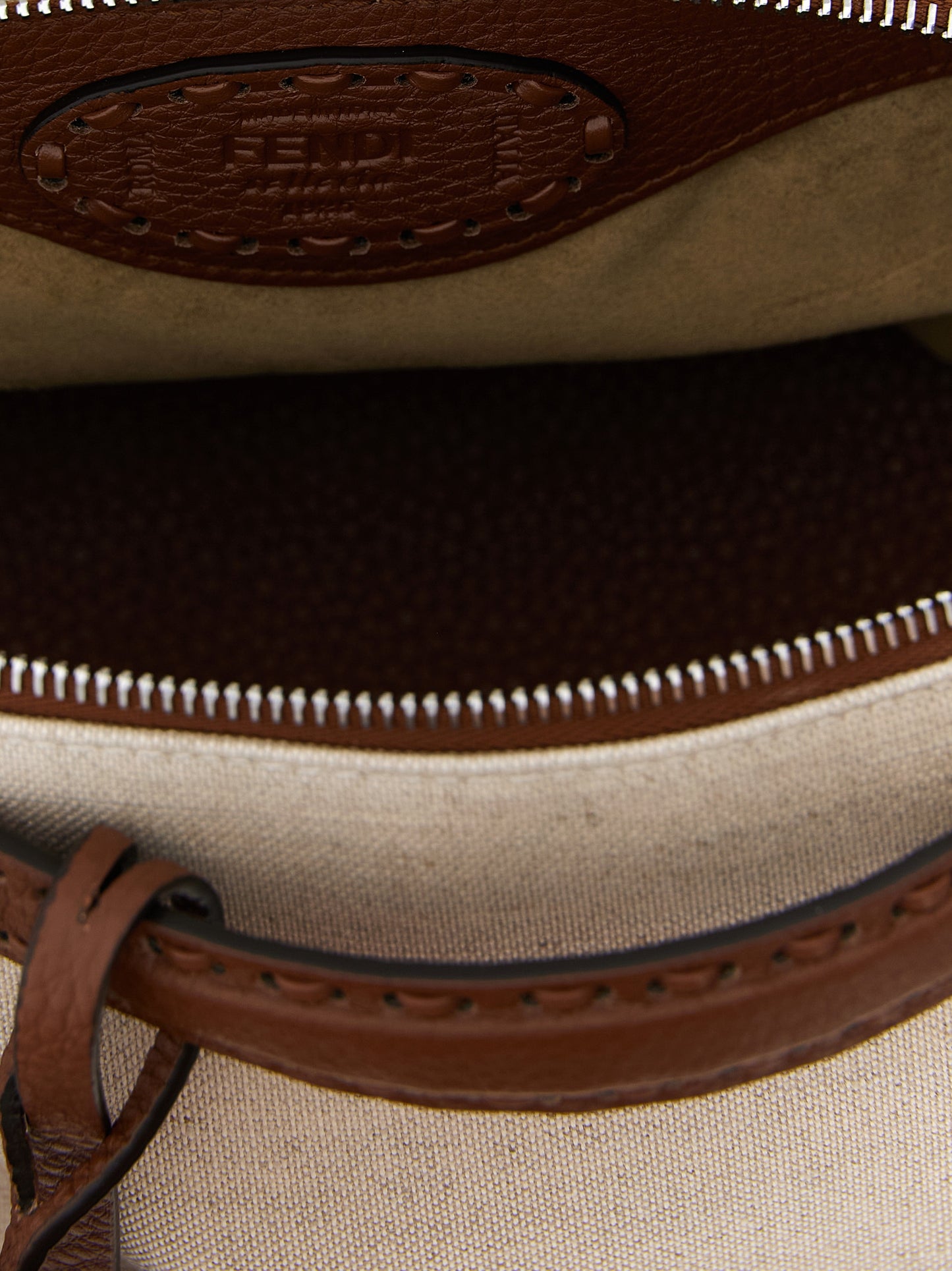 Fendi Beige Polyethylene Handbag Curated Luxury Accessories by Orvyn