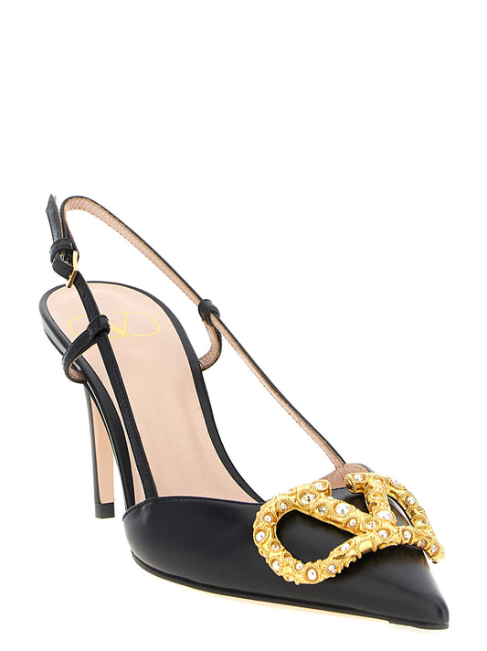 Valentino Garavani Black Pumps schwarz