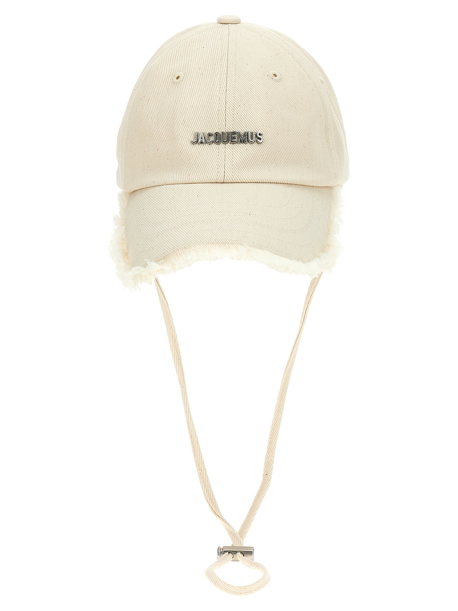 Jacquemus White Cotton Cap (Baseball Hat) Curated Luxury Accessories by Orvyn
