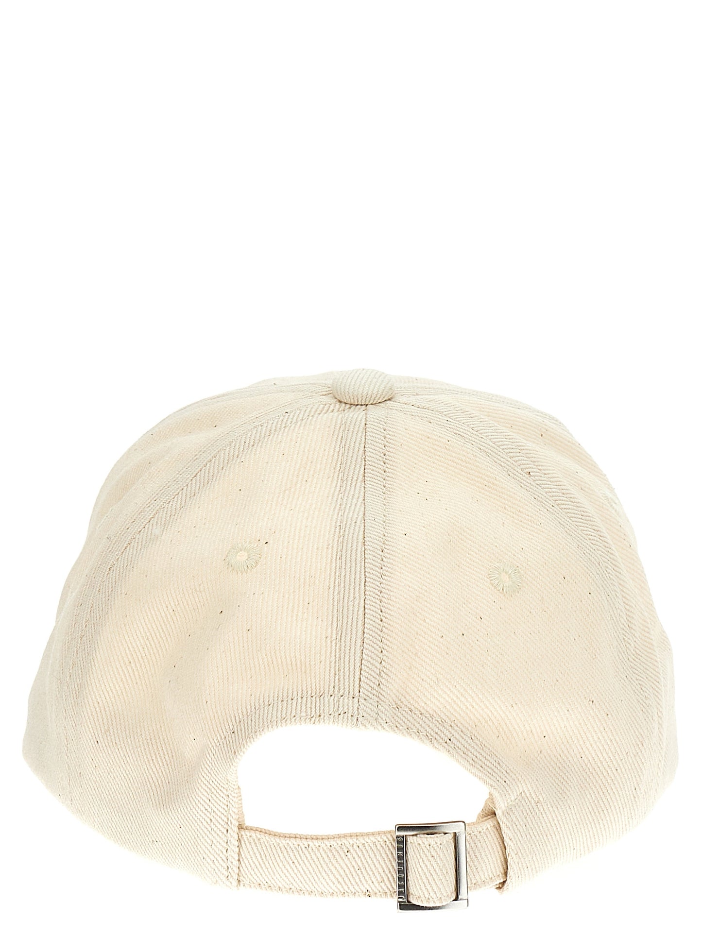 Jacquemus White Cotton Cap (Baseball Hat) Curated Luxury Accessories by Orvyn