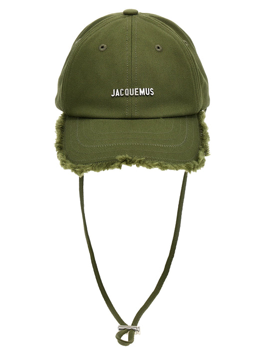 Jacquemus Bicolor Cotton Cap (Baseball Hat) Curated Luxury Accessories by Orvyn