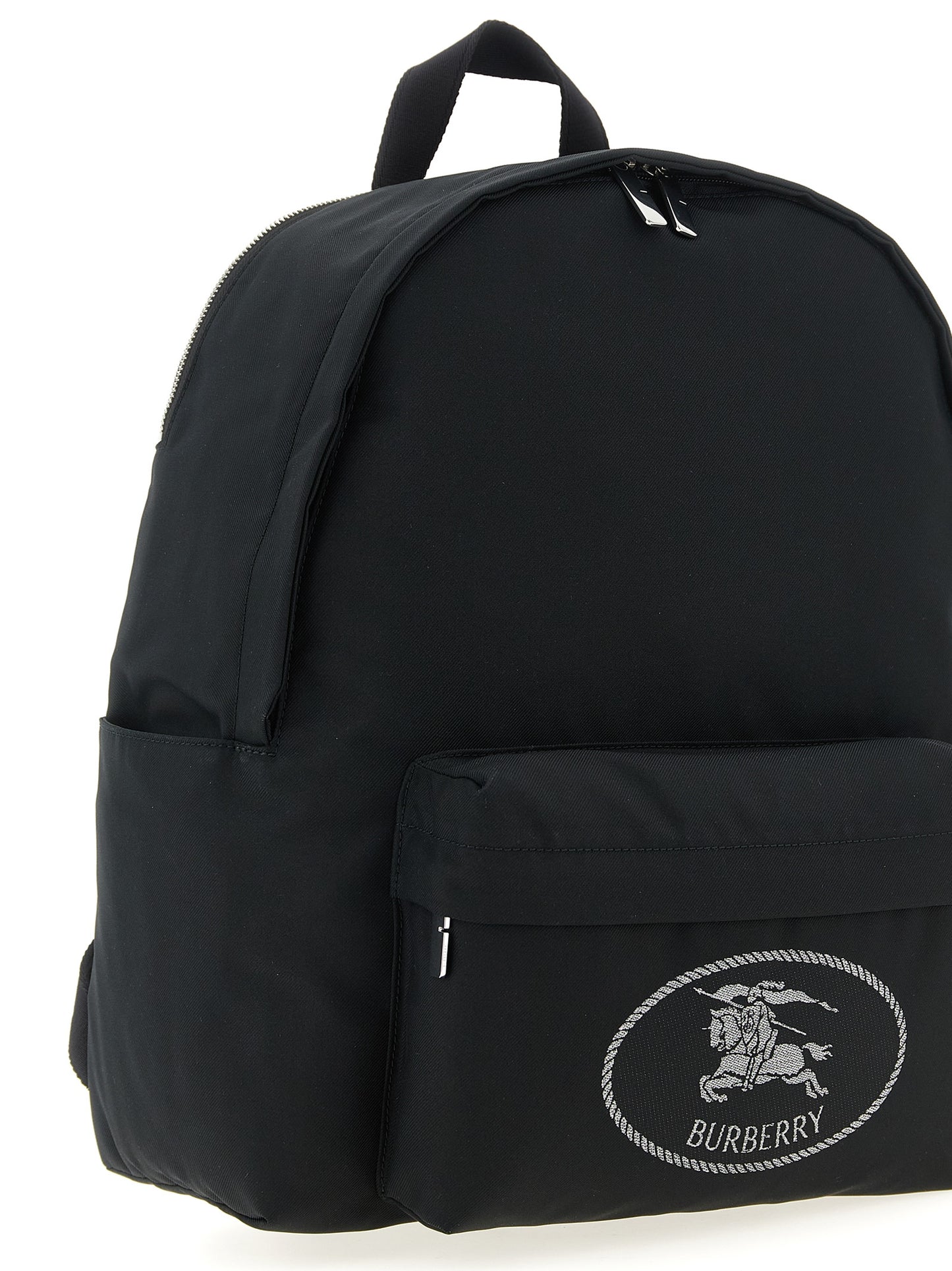Burberry Black Polyester Backpack Curated Luxury Accessories by Orvyn