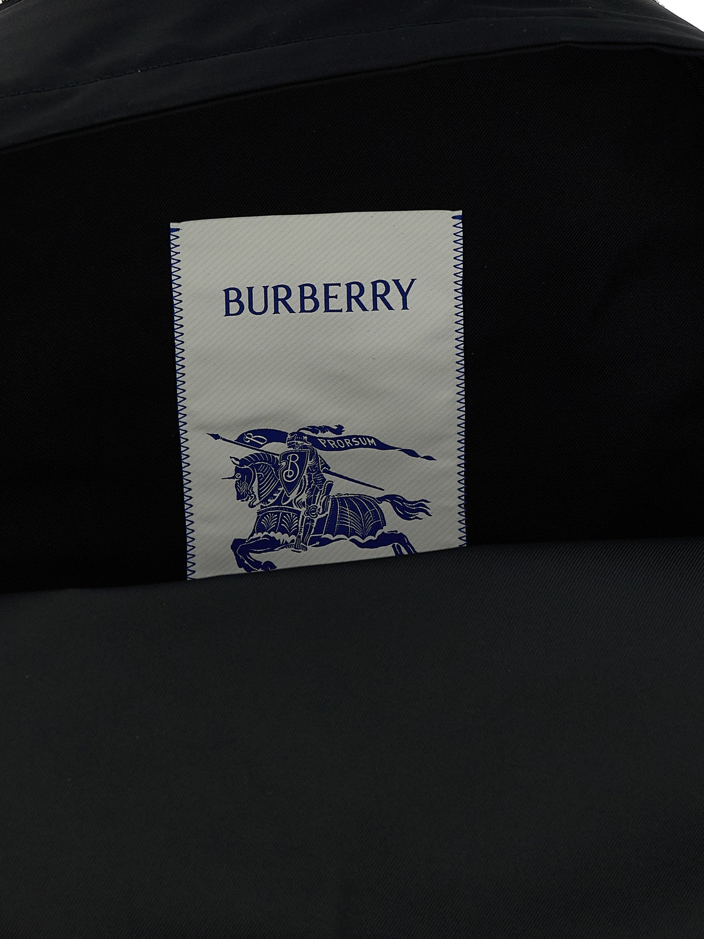 Burberry Black Polyester Backpack Curated Luxury Accessories by Orvyn