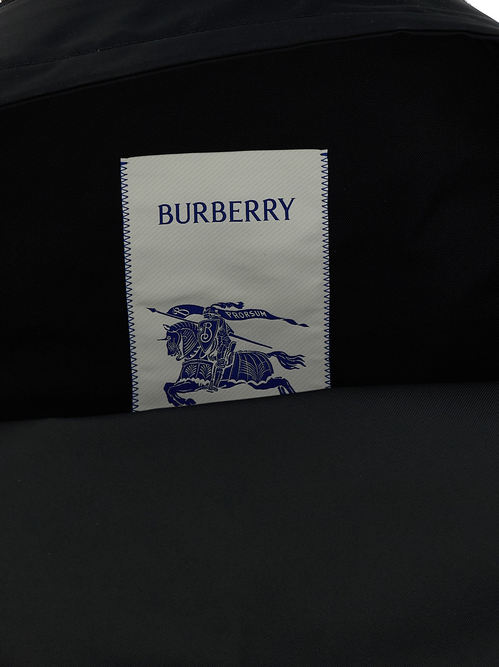 Burberry Black Polyester Backpack Curated Luxury Accessories by Orvyn