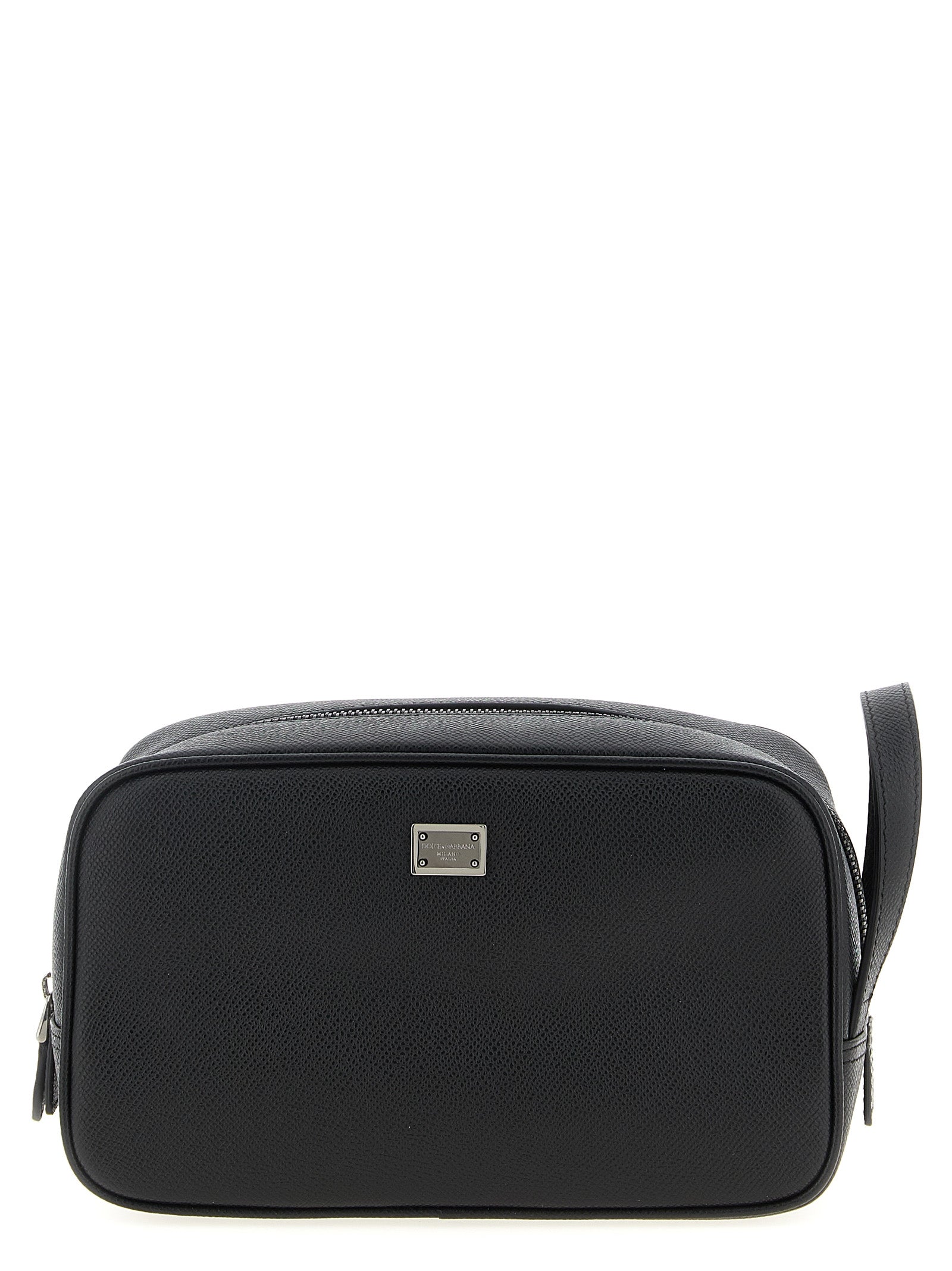 Dolce & Gabbana Black Calfskin Leather Wallet Curated Luxury Accessories by Orvyn