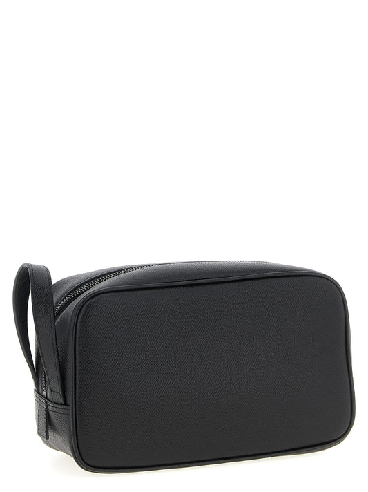 Dolce & Gabbana Black Calfskin Leather Wallet Curated Luxury Accessories by Orvyn