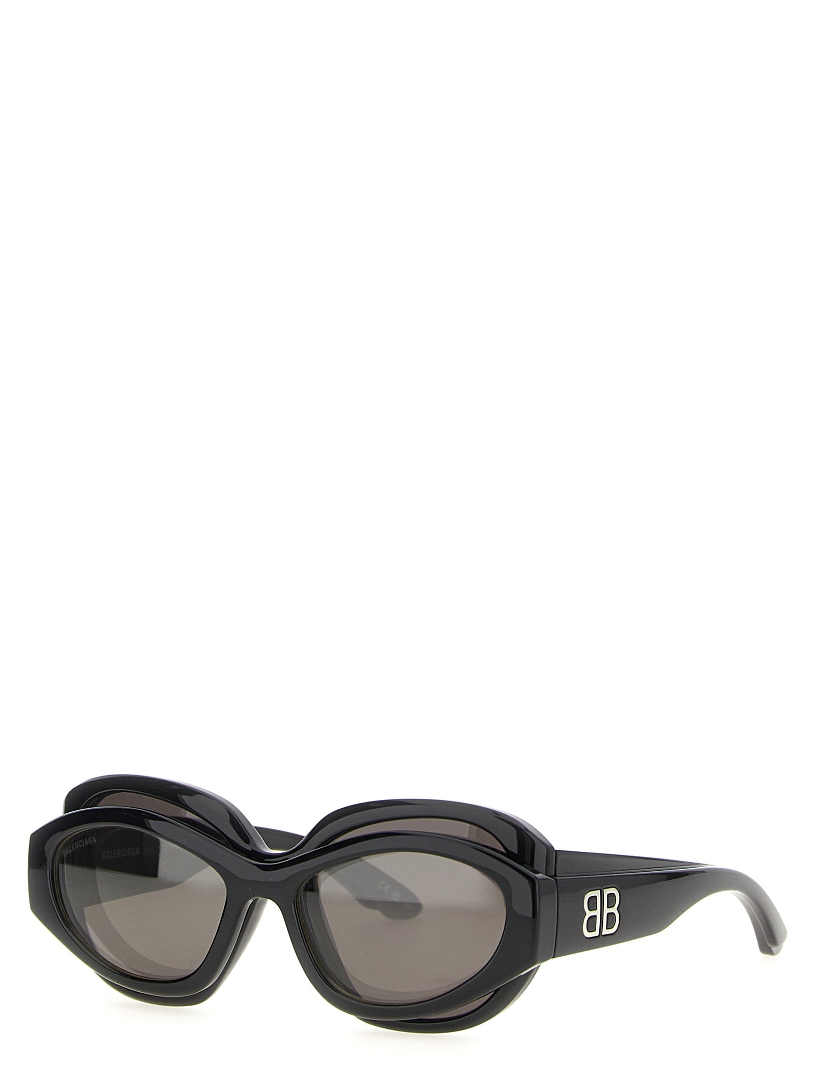 Balenciaga Black Polyamide Sunglasses Curated Luxury Accessories by Orvyn