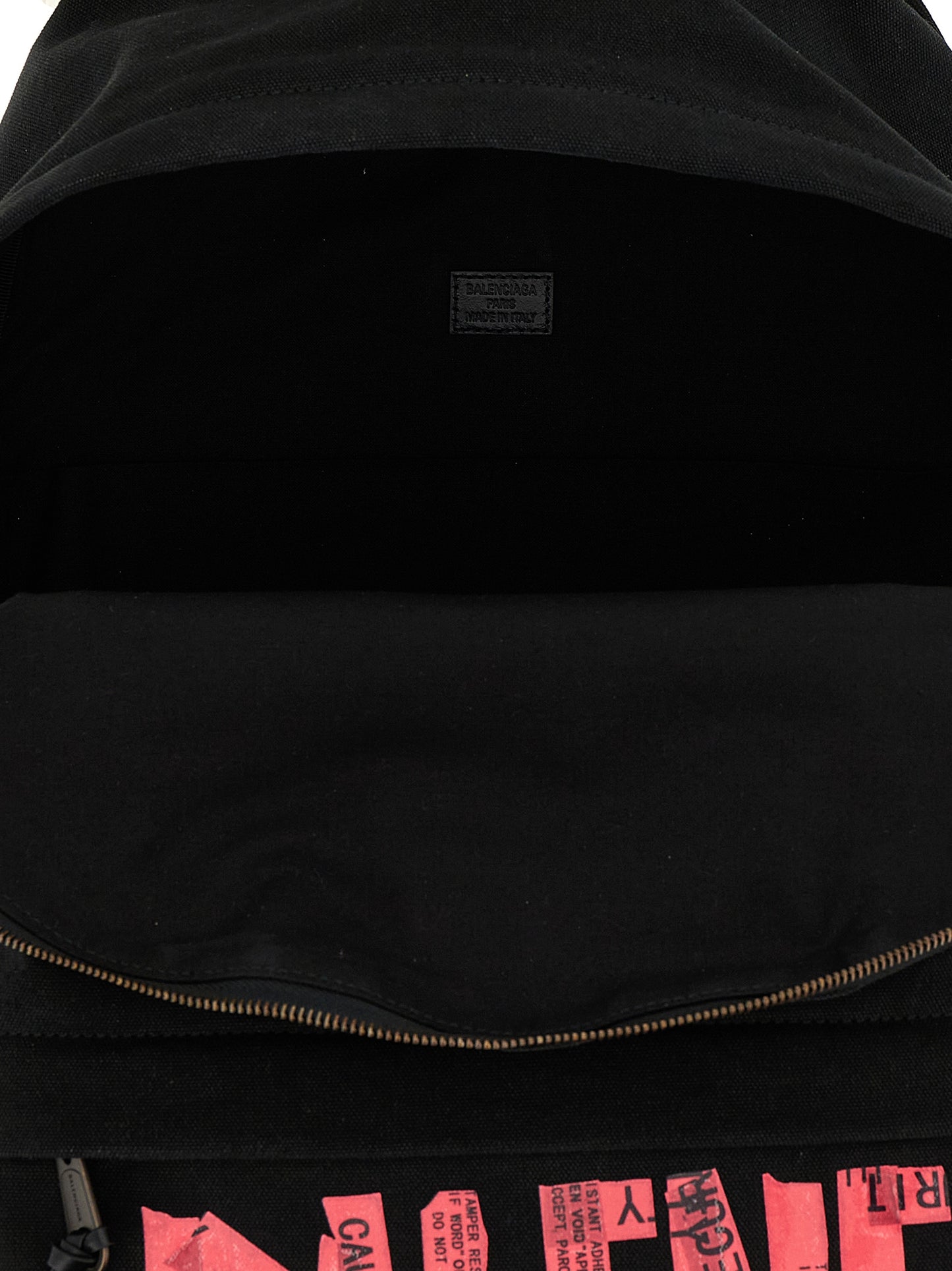 Balenciaga Black Cotton Backpack Curated Luxury Accessories by Orvyn