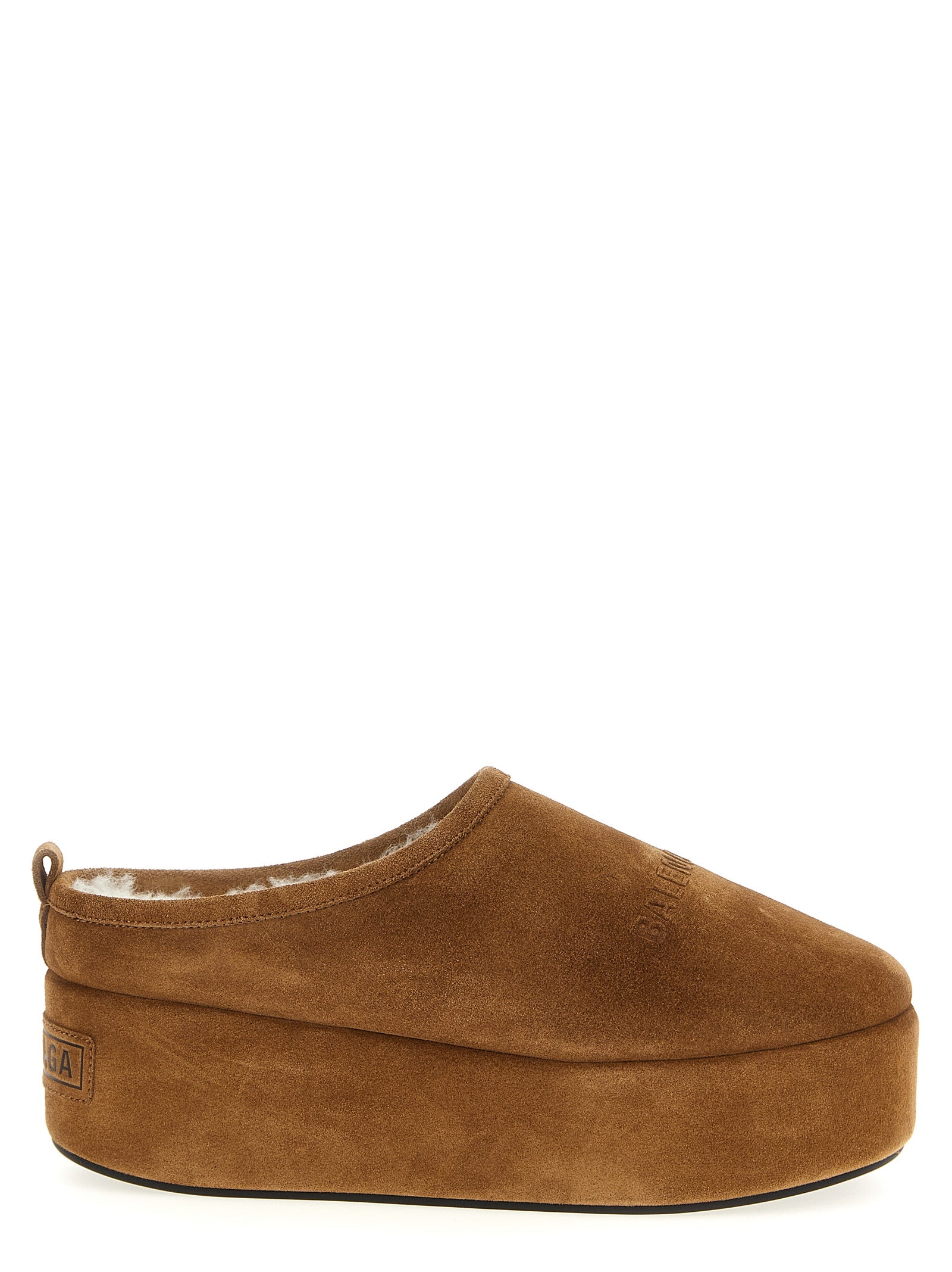 Balenciaga Brown Calfskin Mules Curated Luxury Accessories by Orvyn