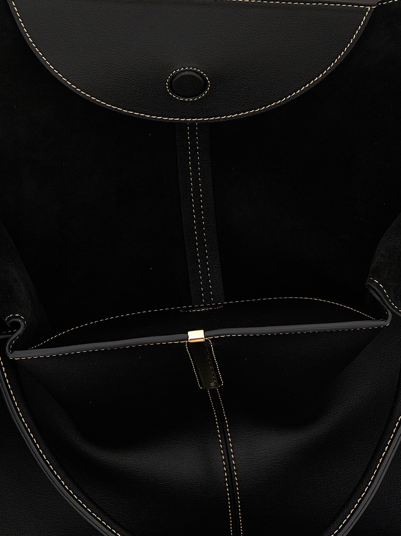 Tod's Black Calfskin Tote Bag Curated Luxury Accessories by Orvyn
