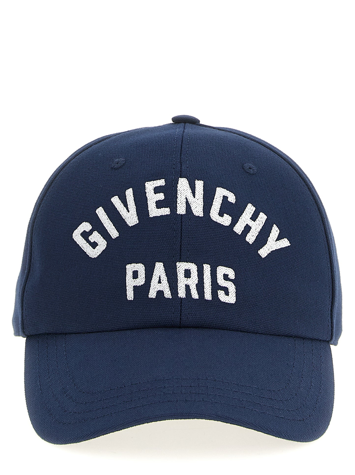 Givenchy Blue Cotton Cap (Baseball Hat) Curated Luxury Accessories by Orvyn