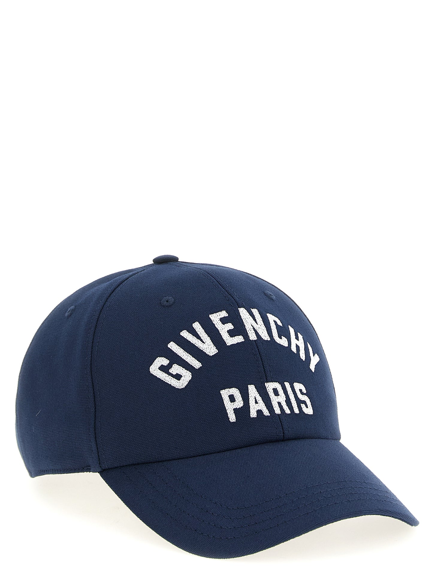 Givenchy Blue Cotton Cap (Baseball Hat) Curated Luxury Accessories by Orvyn
