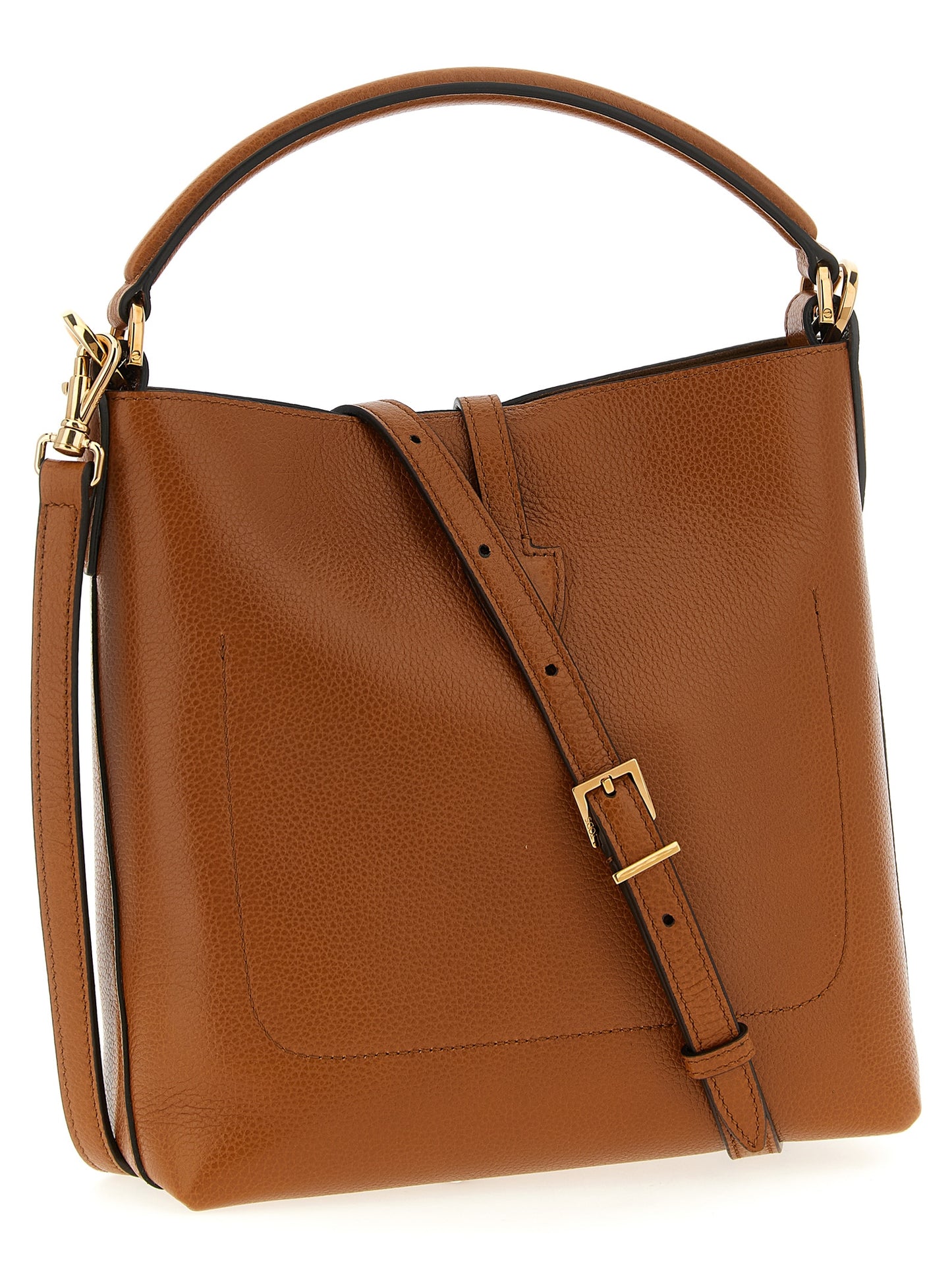 Tod's Brown Calfskin Handbag Curated Luxury Accessories by Orvyn
