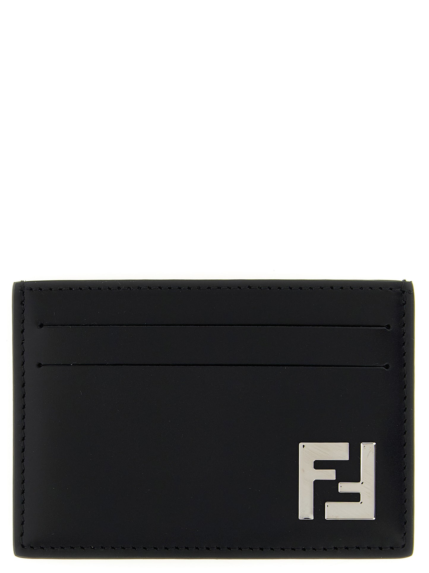 Fendi Black Calfskin Cardholder Curated Luxury Accessories by Orvyn