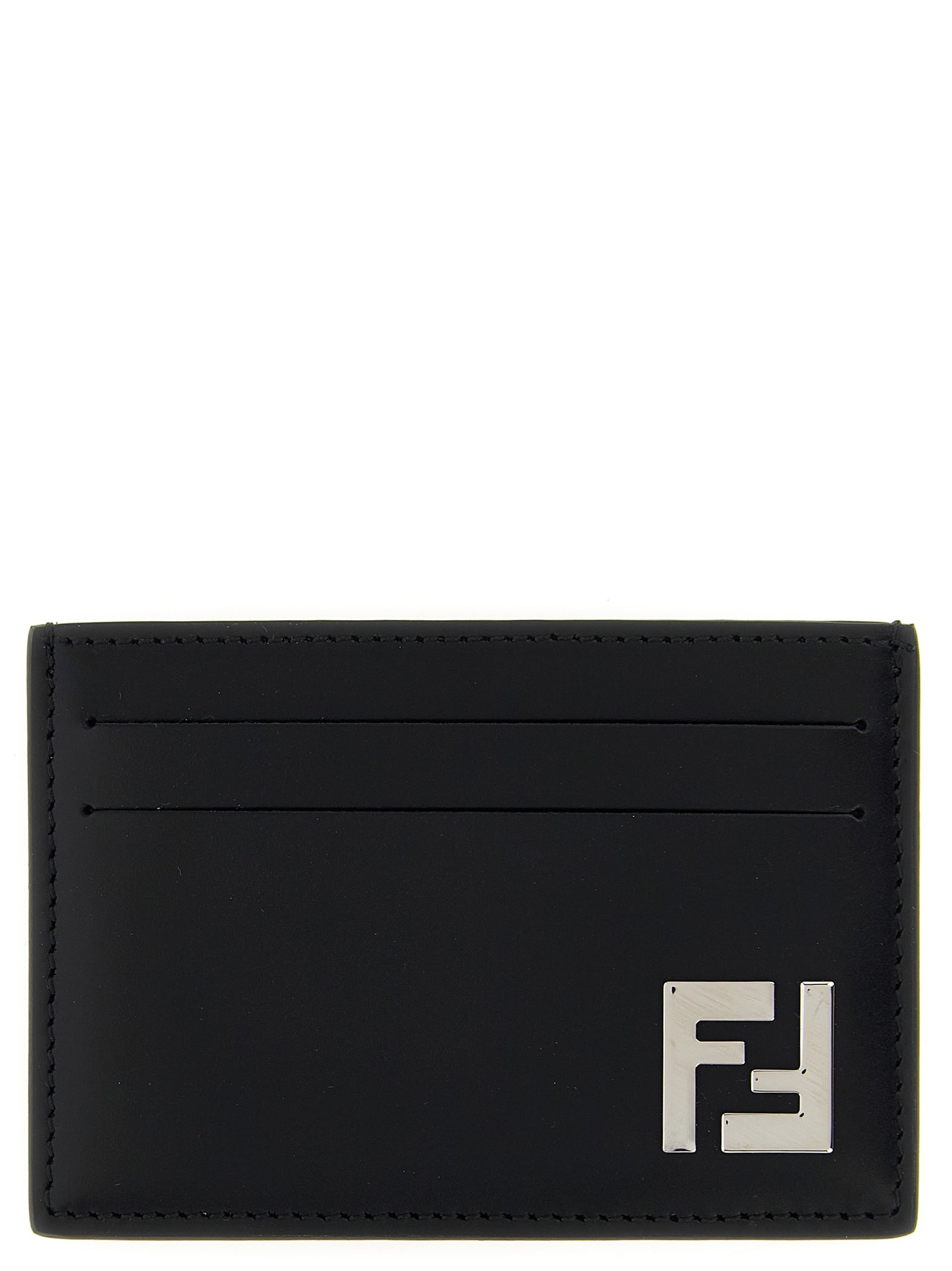 Fendi Black Calfskin Cardholder Curated Luxury Accessories by Orvyn