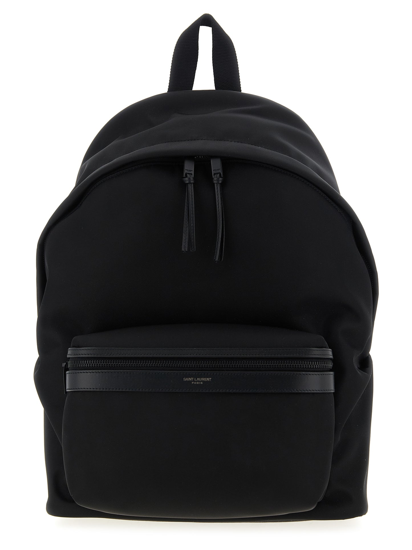 Saint Laurent Black Polyamide Backpack Curated Luxury Accessories by Orvyn