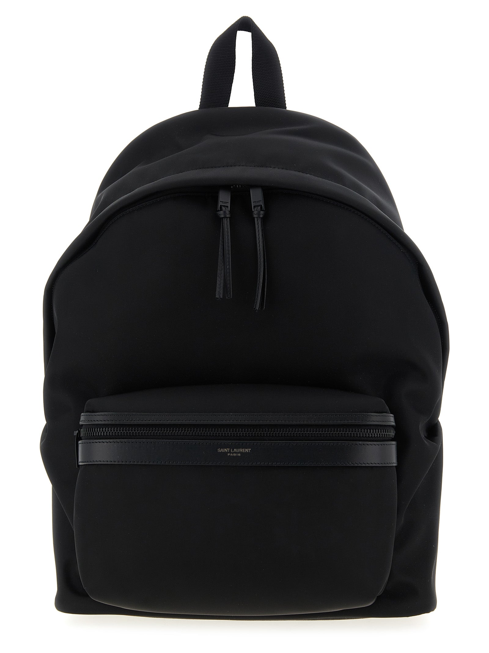 Saint Laurent Black Polyamide Backpack Curated Luxury Accessories by Orvyn