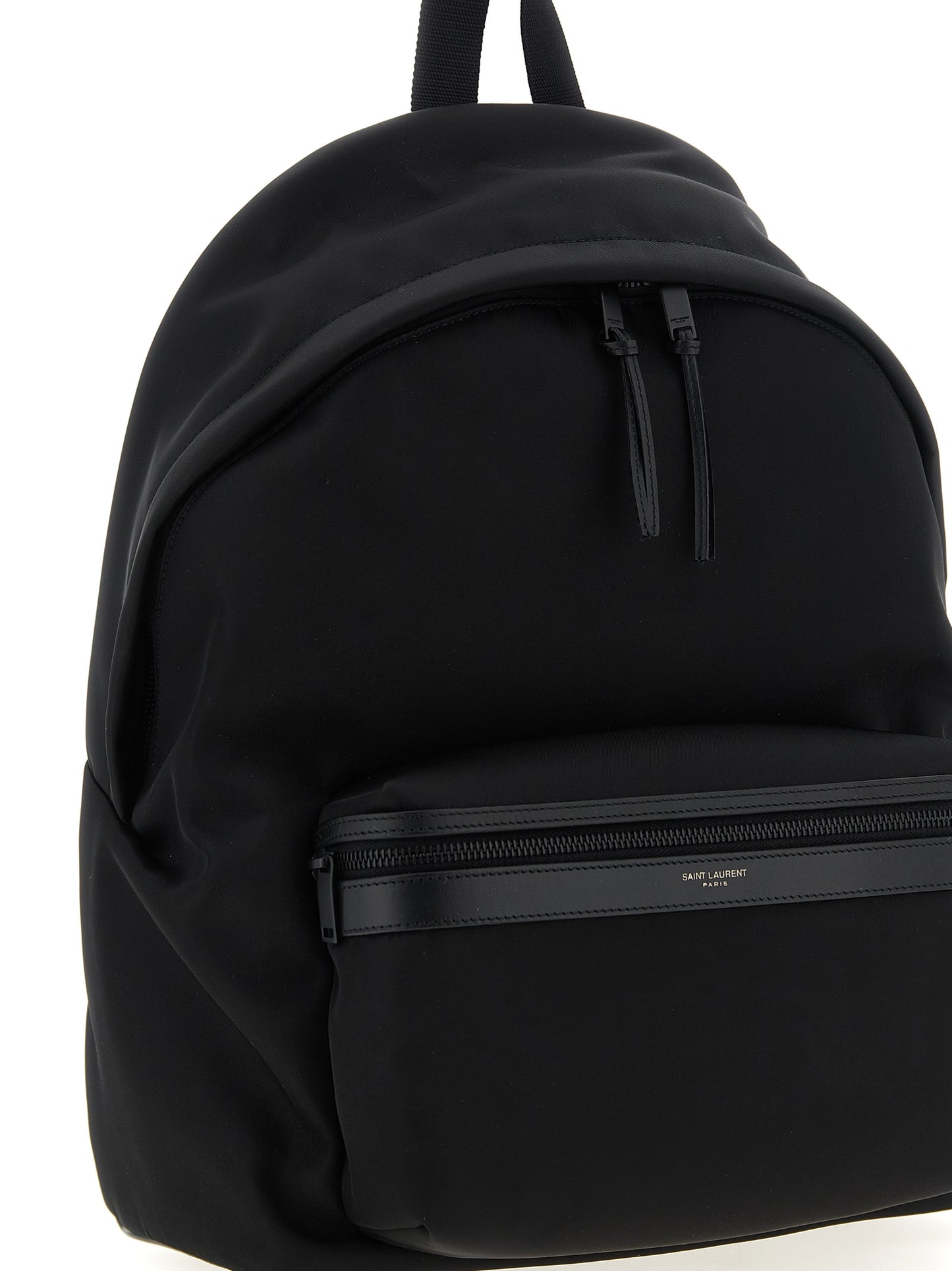 Saint Laurent Black Polyamide Backpack Curated Luxury Accessories by Orvyn