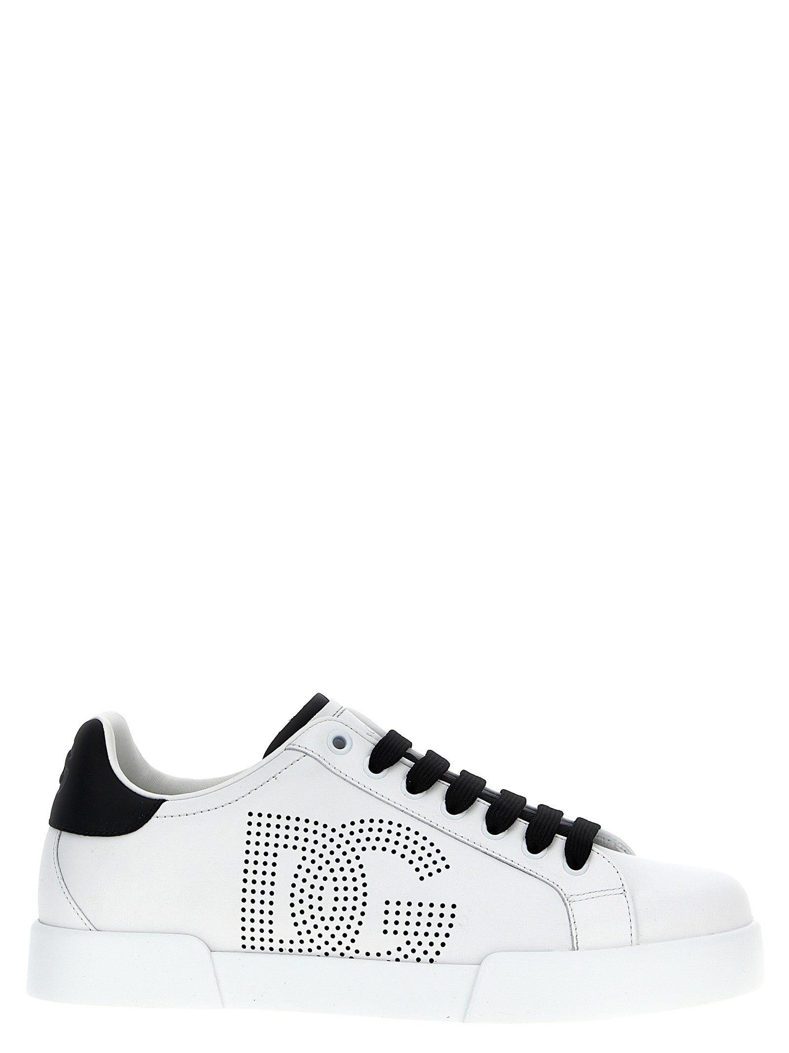 Dolce & Gabbana Bicolor Calfskin Low Top Sneakers Curated Luxury Accessories by Orvyn