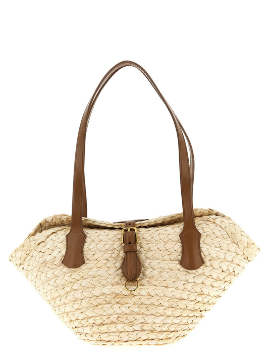 Dolce & Gabbana Beige Cork Shoulder Bag Curated Luxury Accessories by Orvyn