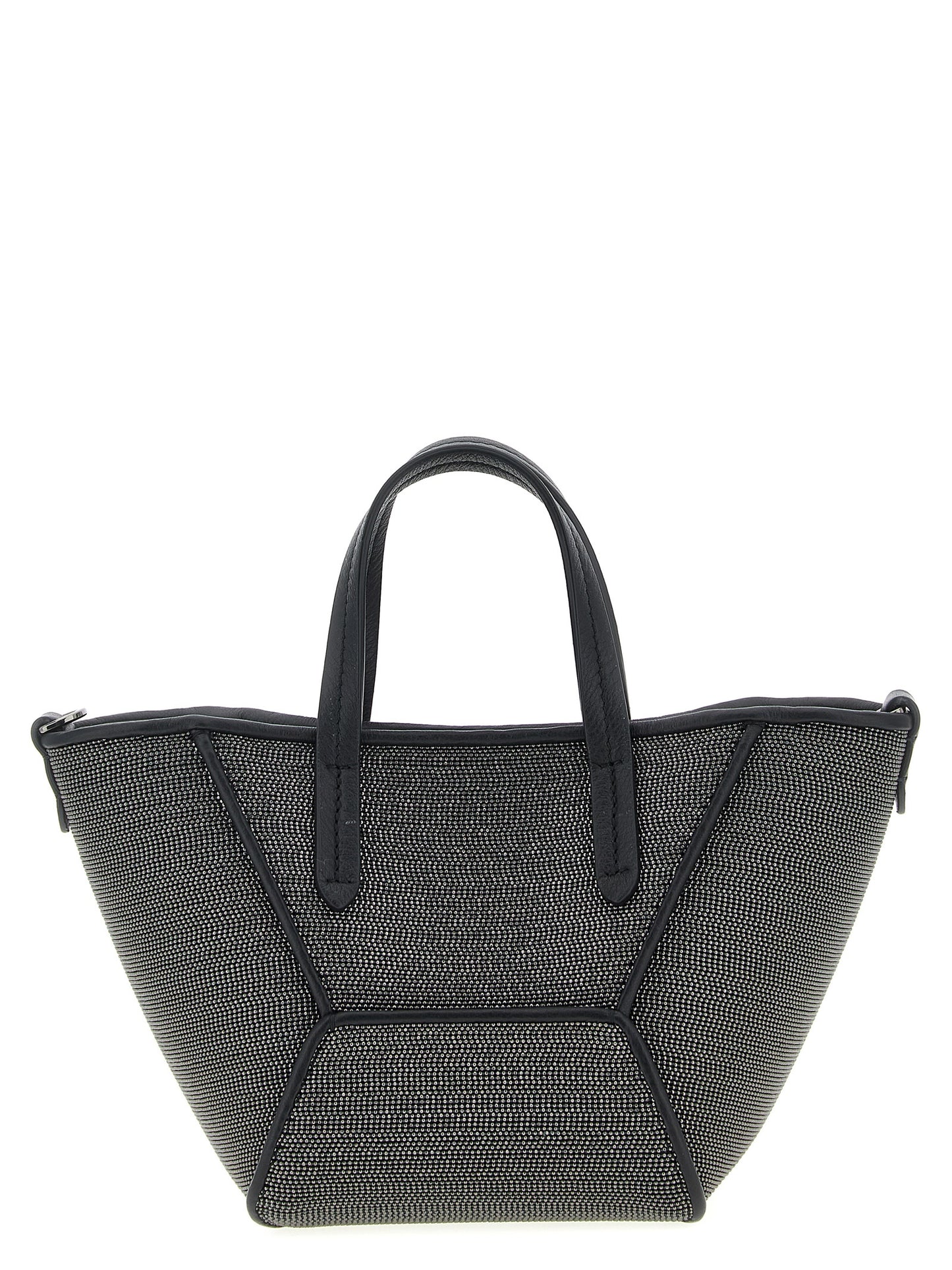 Brunello Cucinelli Black Brass Handbag Curated Luxury Accessories by Orvyn