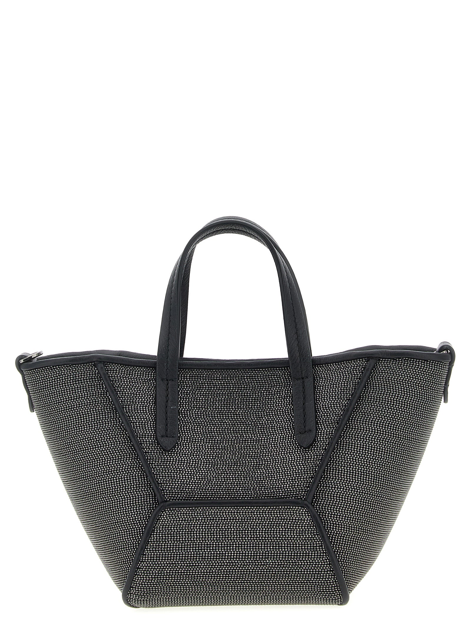 Brunello Cucinelli Black Brass Handbag Curated Luxury Accessories by Orvyn