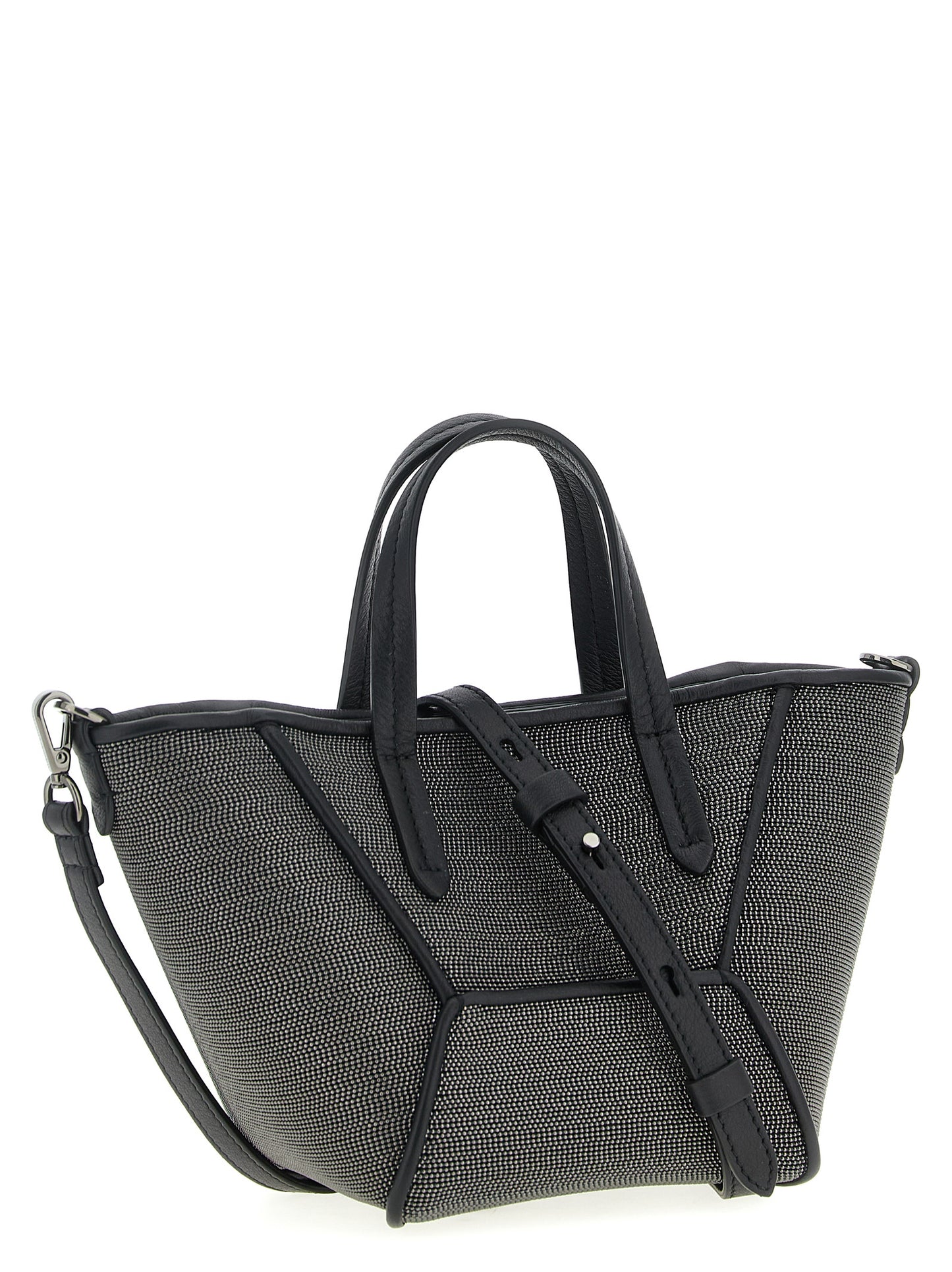 Brunello Cucinelli Black Brass Handbag Curated Luxury Accessories by Orvyn