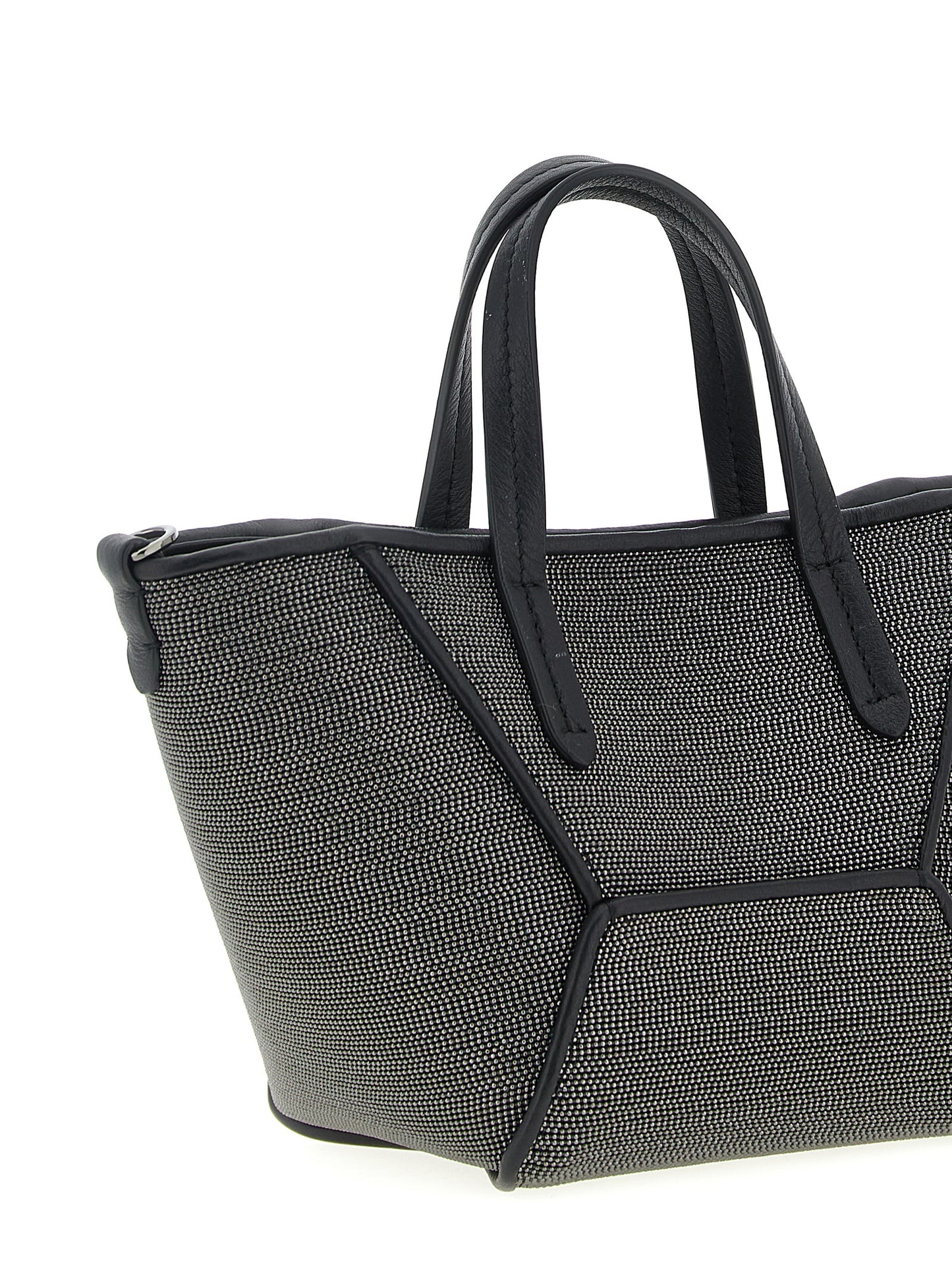 Brunello Cucinelli Black Brass Handbag Curated Luxury Accessories by Orvyn