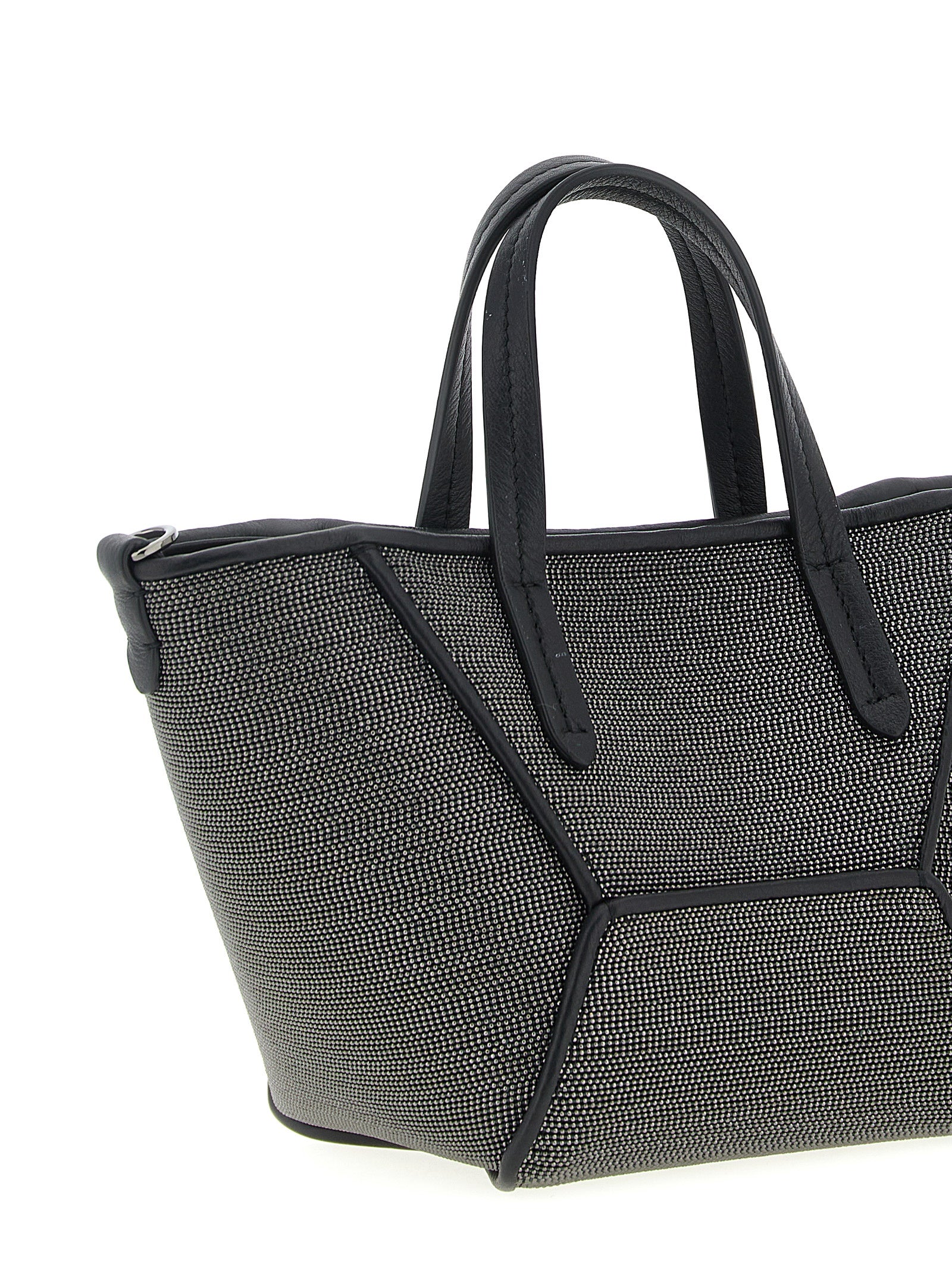 Brunello Cucinelli Black Brass Handbag Curated Luxury Accessories by Orvyn