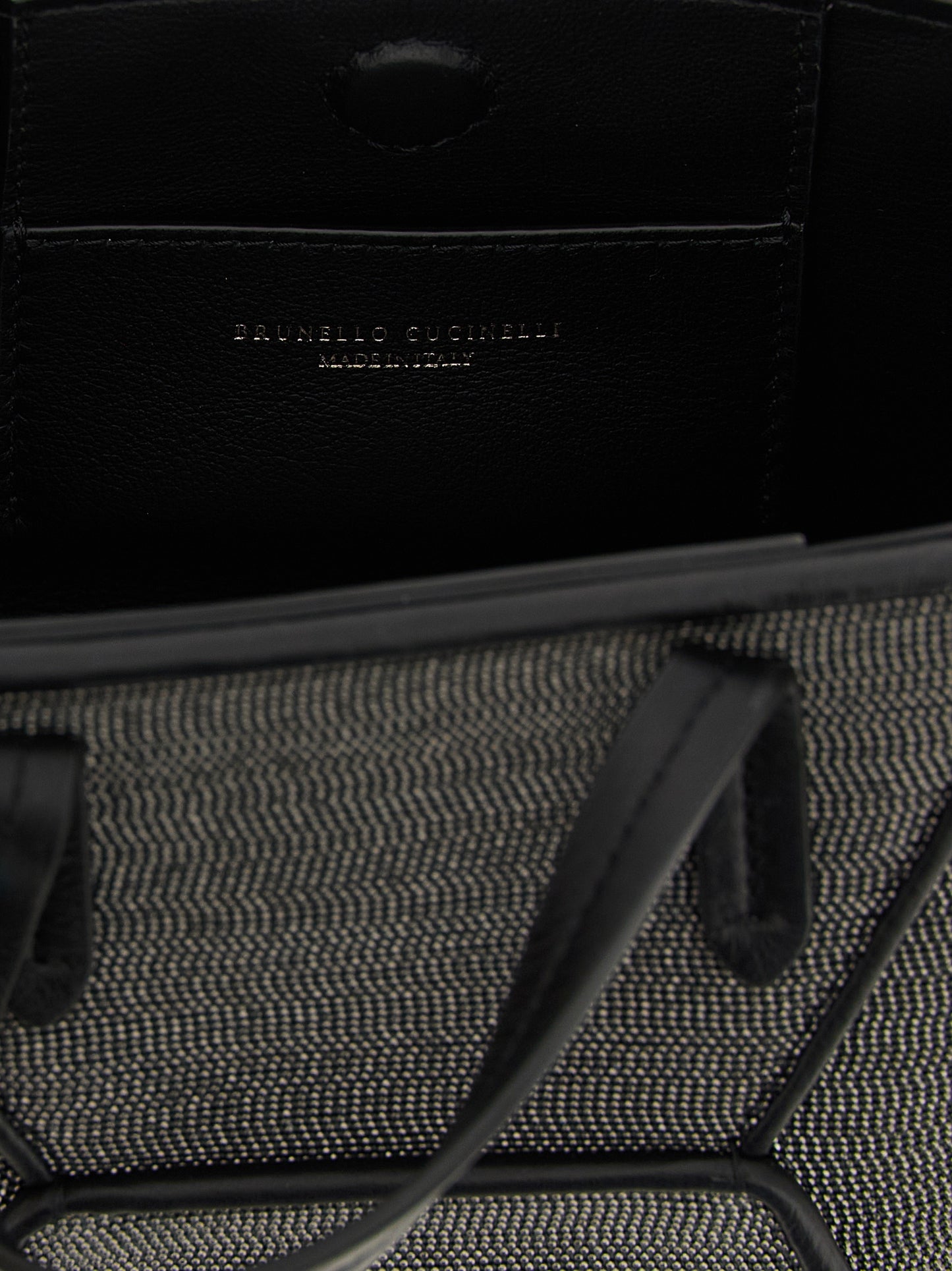 Brunello Cucinelli Black Brass Handbag Curated Luxury Accessories by Orvyn