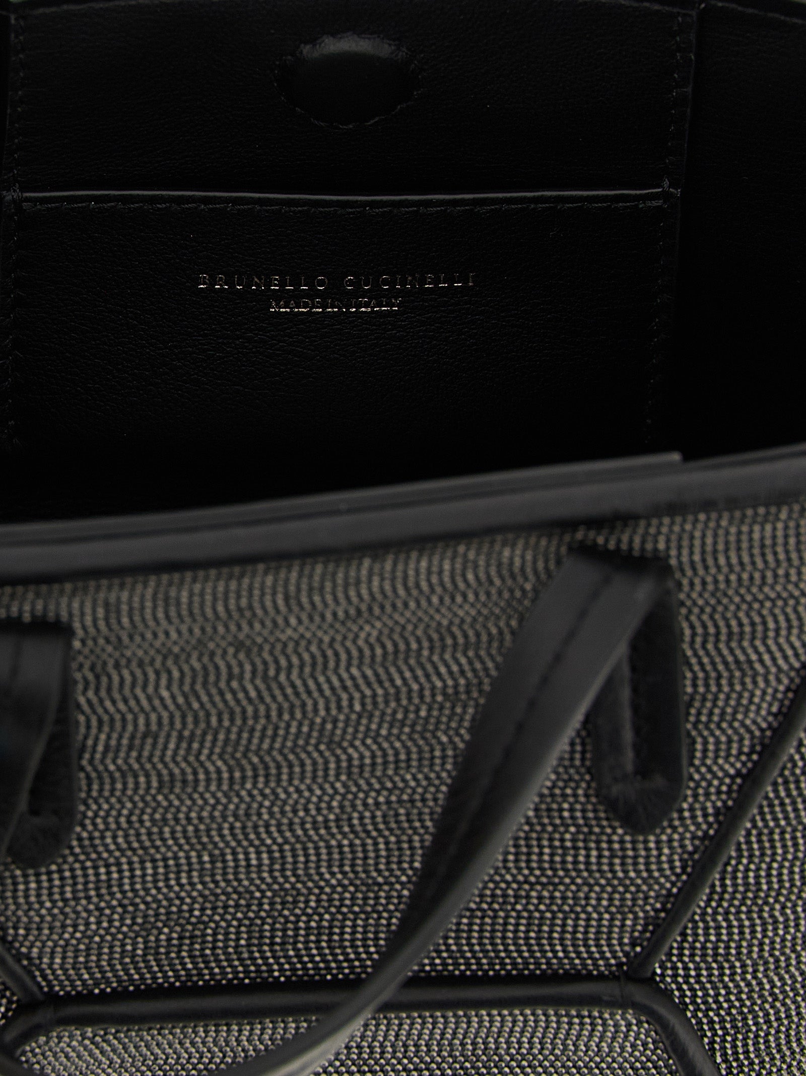 Brunello Cucinelli Black Brass Handbag Curated Luxury Accessories by Orvyn