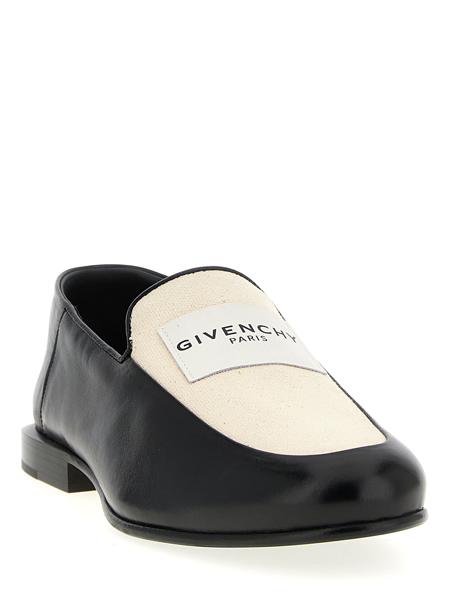 Givenchy Black Lamb Leather Slip-On Loafers Curated Luxury Accessories by Orvyn