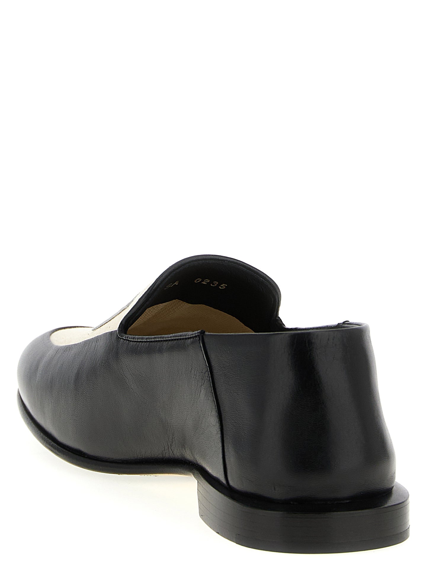 Givenchy Black Lamb Leather Slip-On Loafers Curated Luxury Accessories by Orvyn