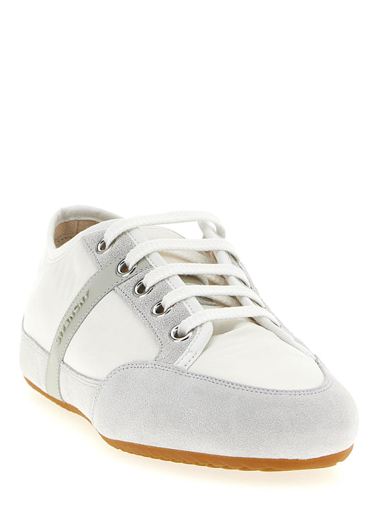 Givenchy White Polyamide Low Top Sneakers Curated Luxury Accessories by Orvyn