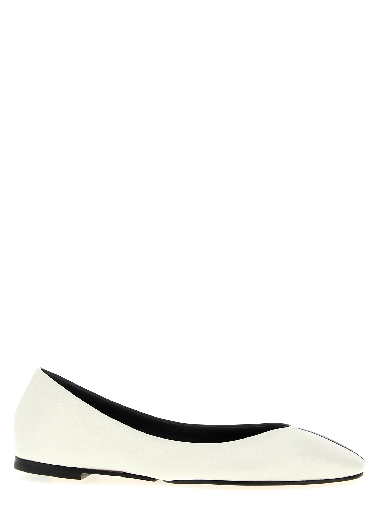 Jacquemus Bicolor Lamb Leather Ballet Flats Curated Luxury Accessories by Orvyn