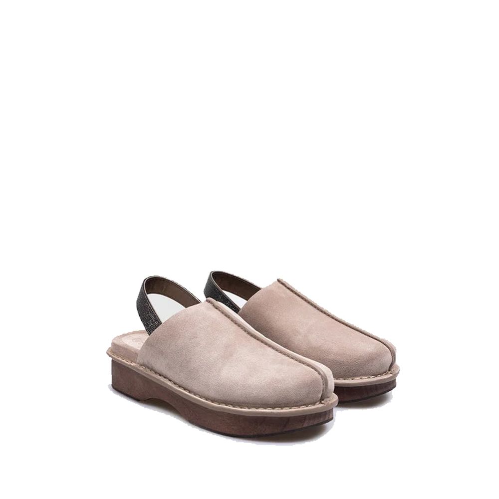 Brunello Cucinelli Brown Leather Mules Curated Luxury Accessories by Orvyn