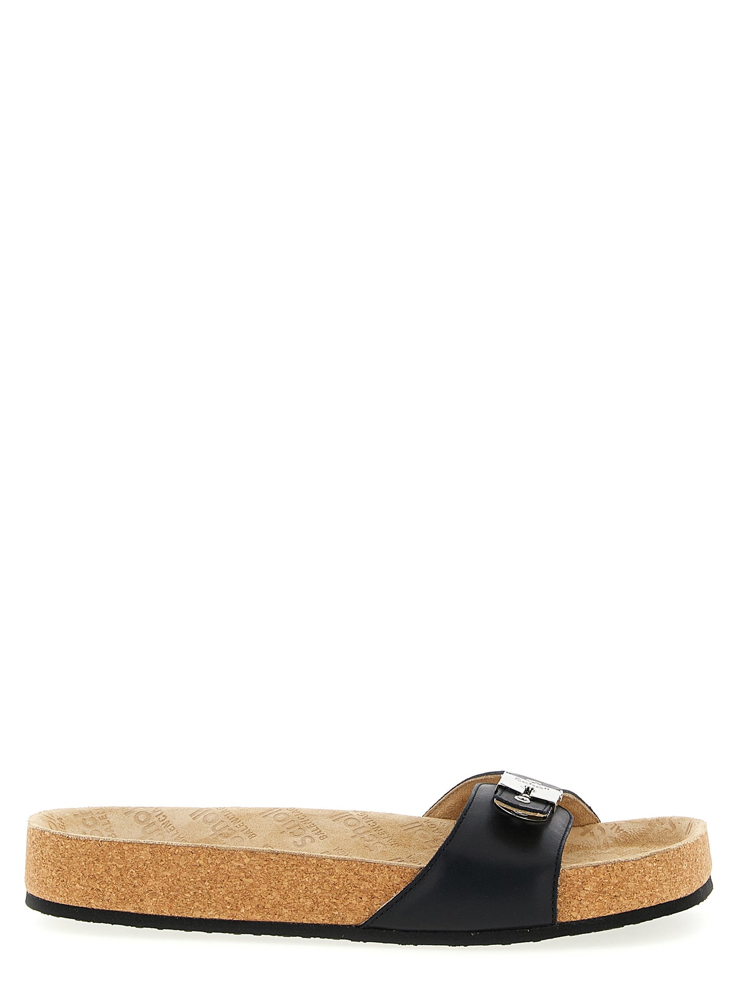 Balenciaga Black Calfskin Slides Curated Luxury Accessories by Orvyn