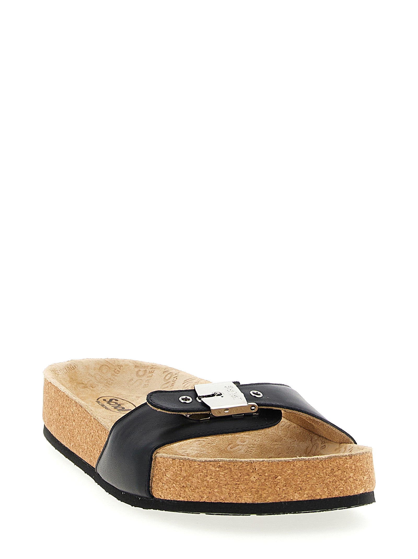 Balenciaga Black Calfskin Slides Curated Luxury Accessories by Orvyn